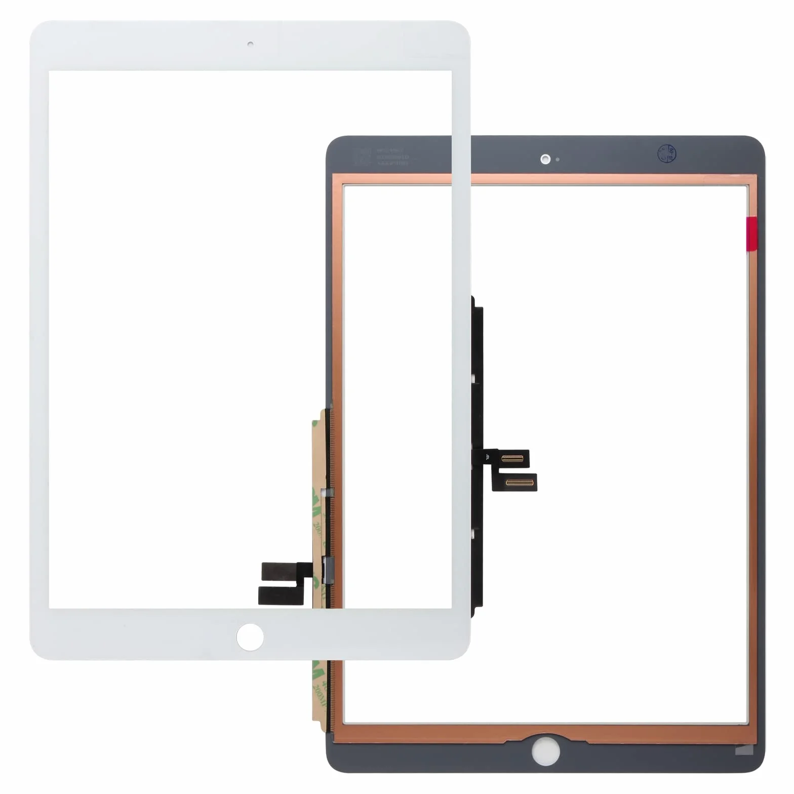 Écran Tactile de Rechange iPad 7ème 8ème Génération 10.2 Pces pour iPad 2019 2020 Digitizer A2197 A2198 A2200 A2270 A2428 A2429 A2430