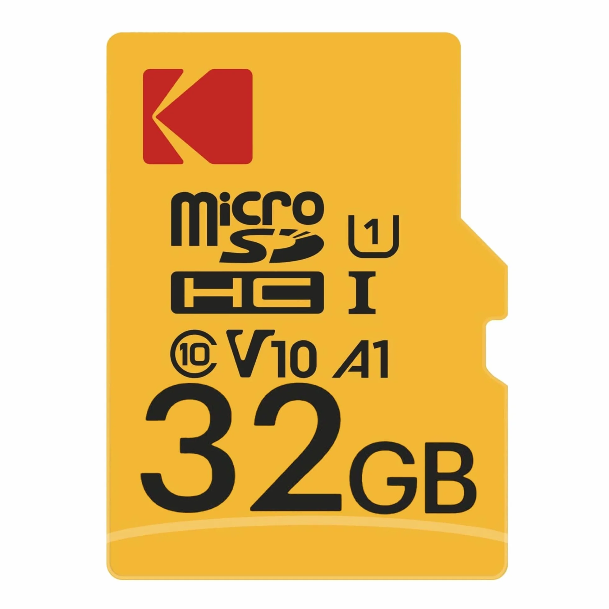 Kodak Carte Micro SD 32 Go UHS-I U1 V10 A1 microSDHC/XC Lecture 85Mo/s Écriture 25Mo/s
