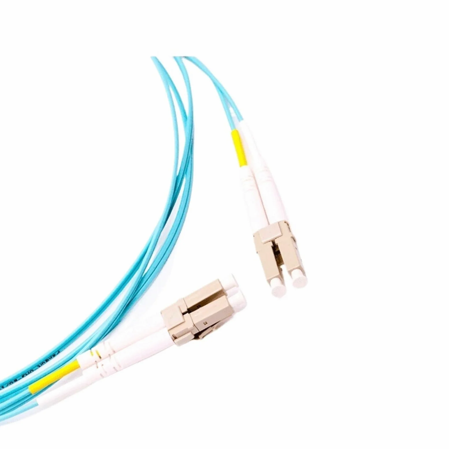 Câble de raccordement à Fibre Optique multimode 10 Gigabit Double cœur LC-LC OM3 OM4(OM3-OM3,20M)