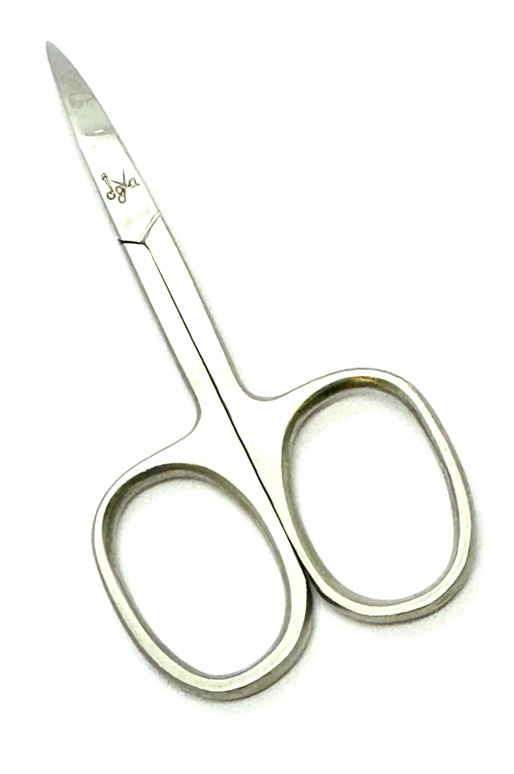 JOYA Ciseaux professionnels pour ongles acier inoxydable courbe extra tranchante petite taille