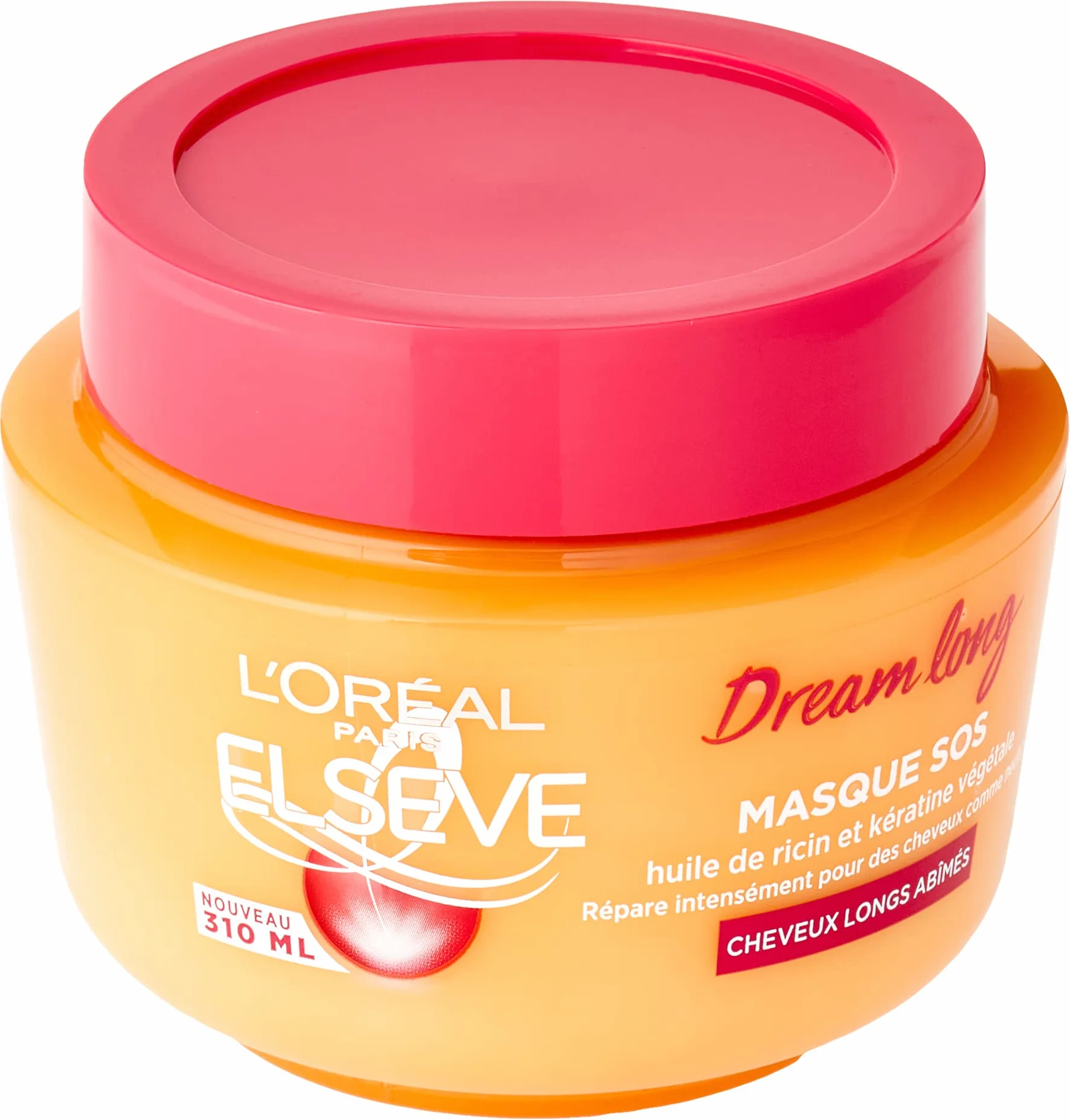 L’ORÉAL PARIS Elseve Dream Long Masque Réparateur SOS Kératine Cheveux Longs 310 ml