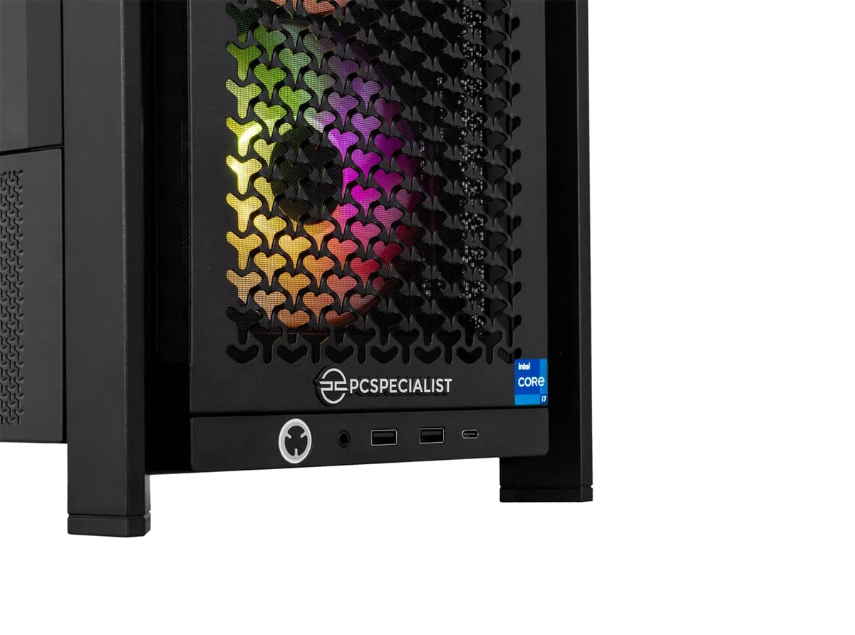 PCSpecialist Pro PC Gamer - Intel Core i7-12700F 2.10 GHz 12-Core, 32 Go RAM, 12 Go GEFORCE RTX 5070, 2 to M.2 SSD, Windows 11