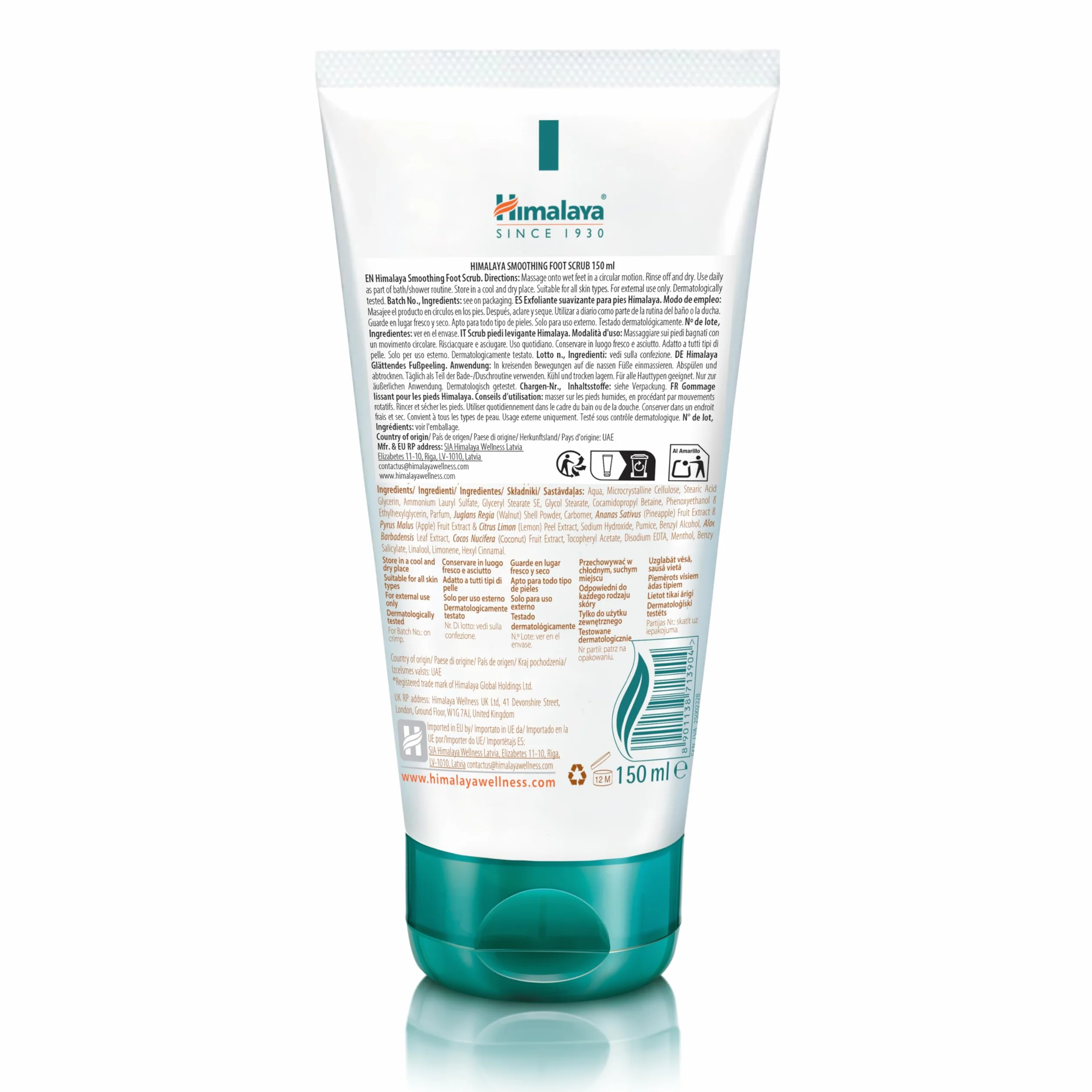 Himalaya Gommage pour Les Pieds 150 g 1 Unité
