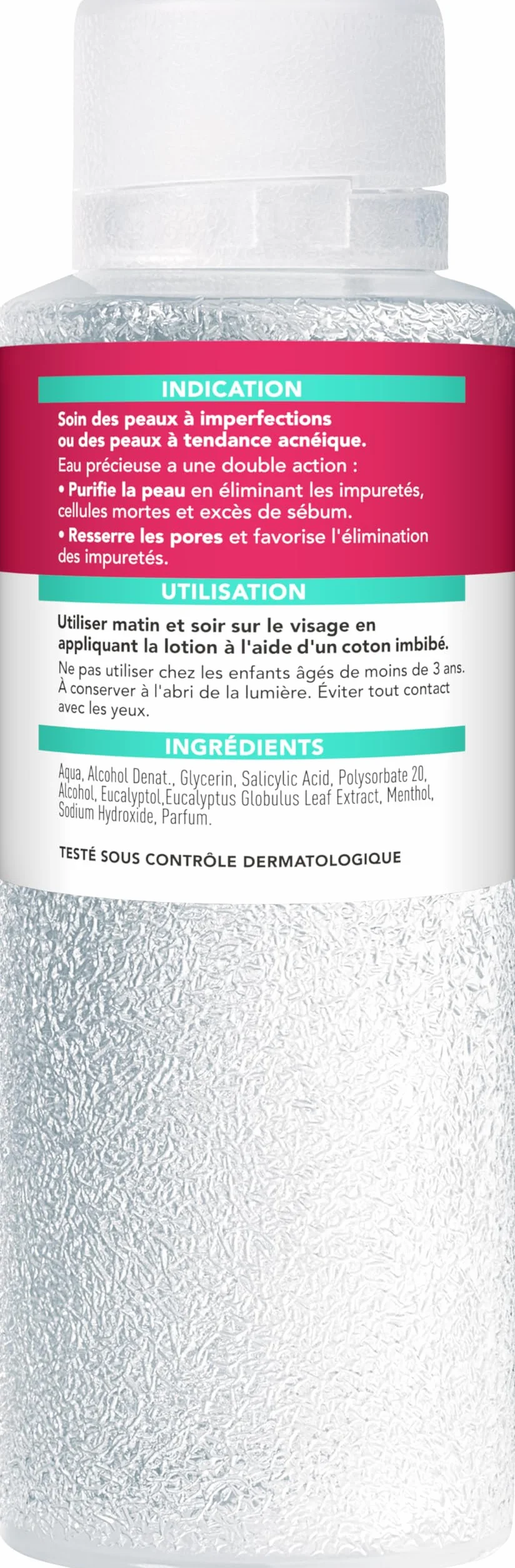 Eau Précieuse Clearskin Lotion Purifiante 375ml pour peaux acnéiques