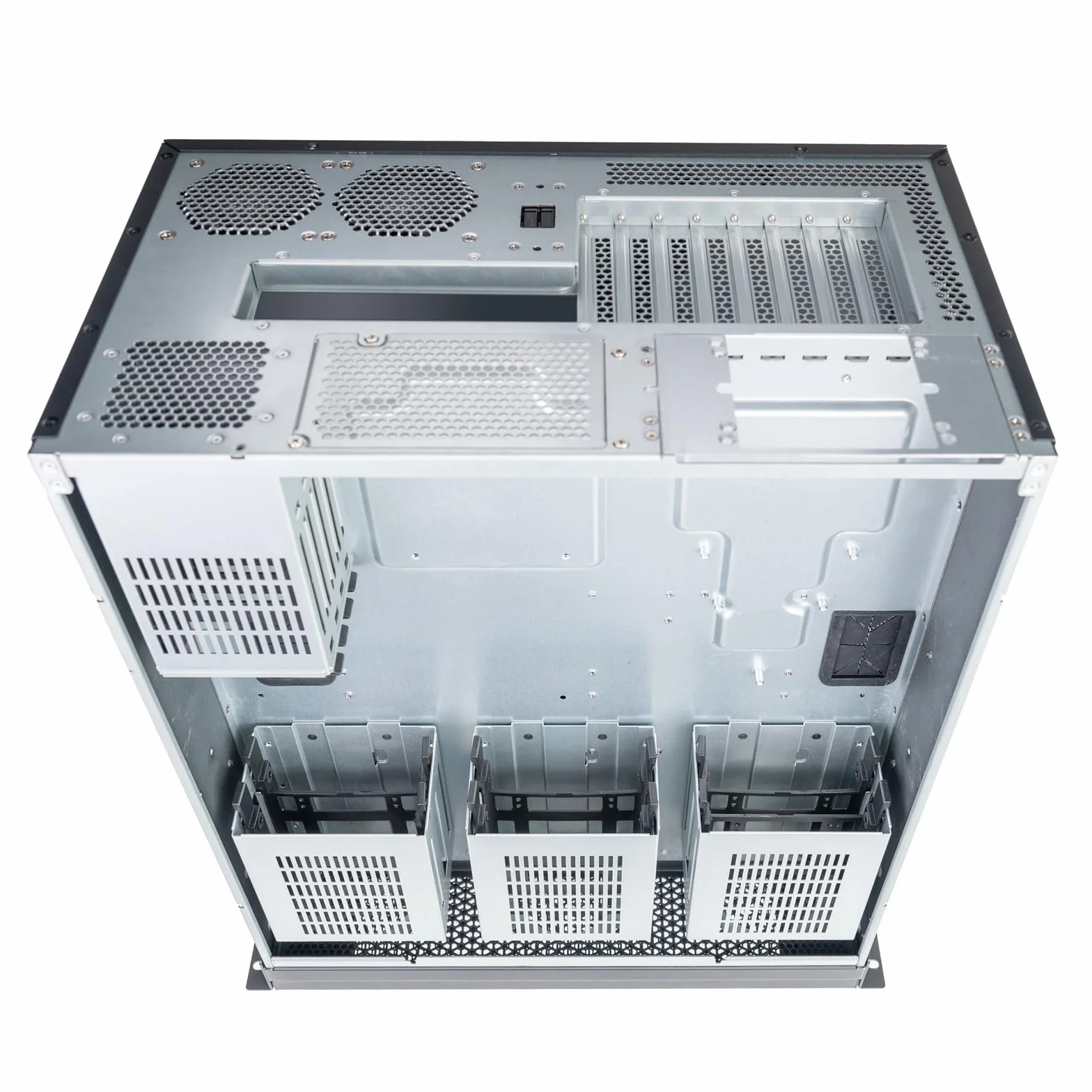 Silverstone SST-RM600 Schwarz 6 Höheneinheiten Gehäuse ATX