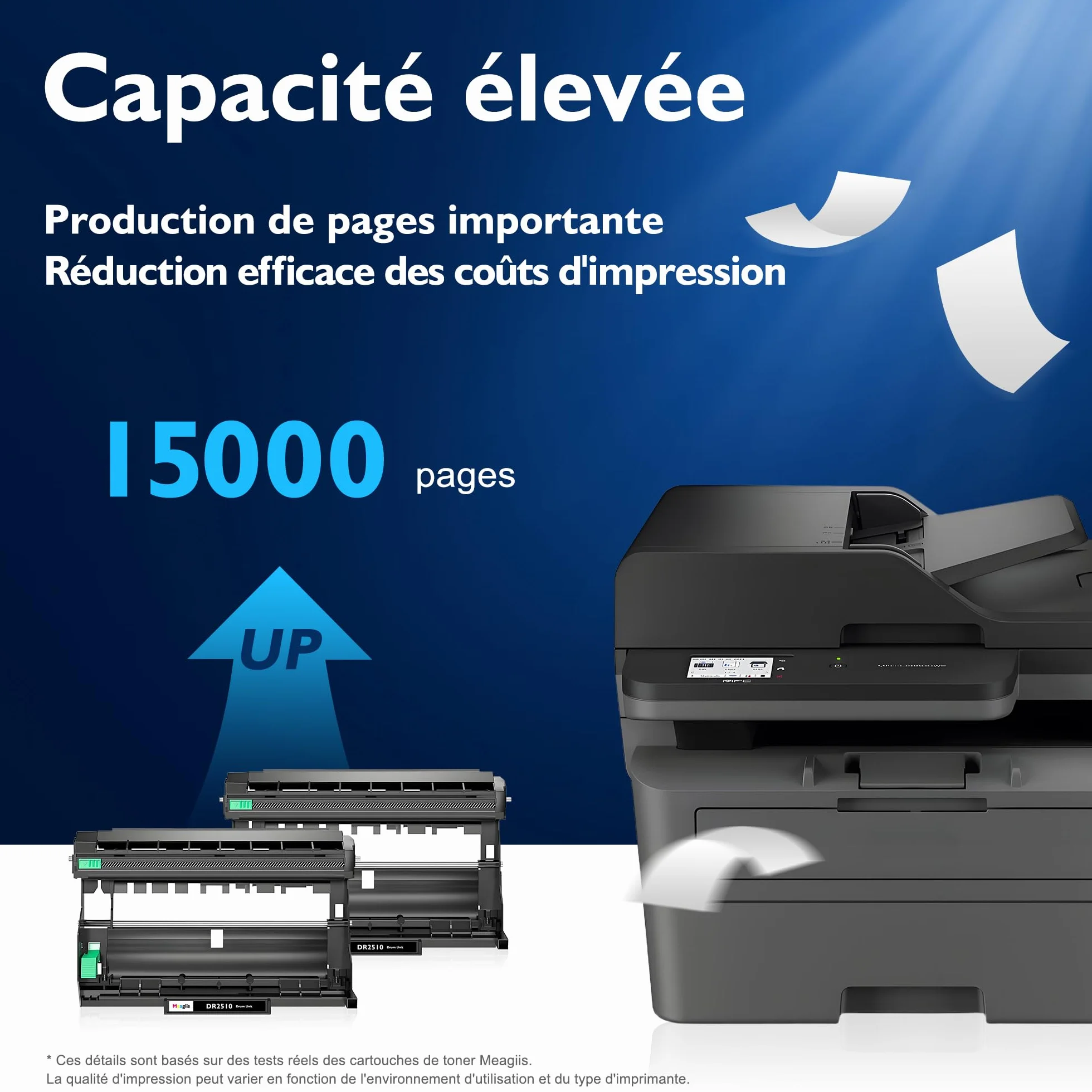 Brother DR2510 Unité de Tambour Compatible DR-2510 2 Pack
