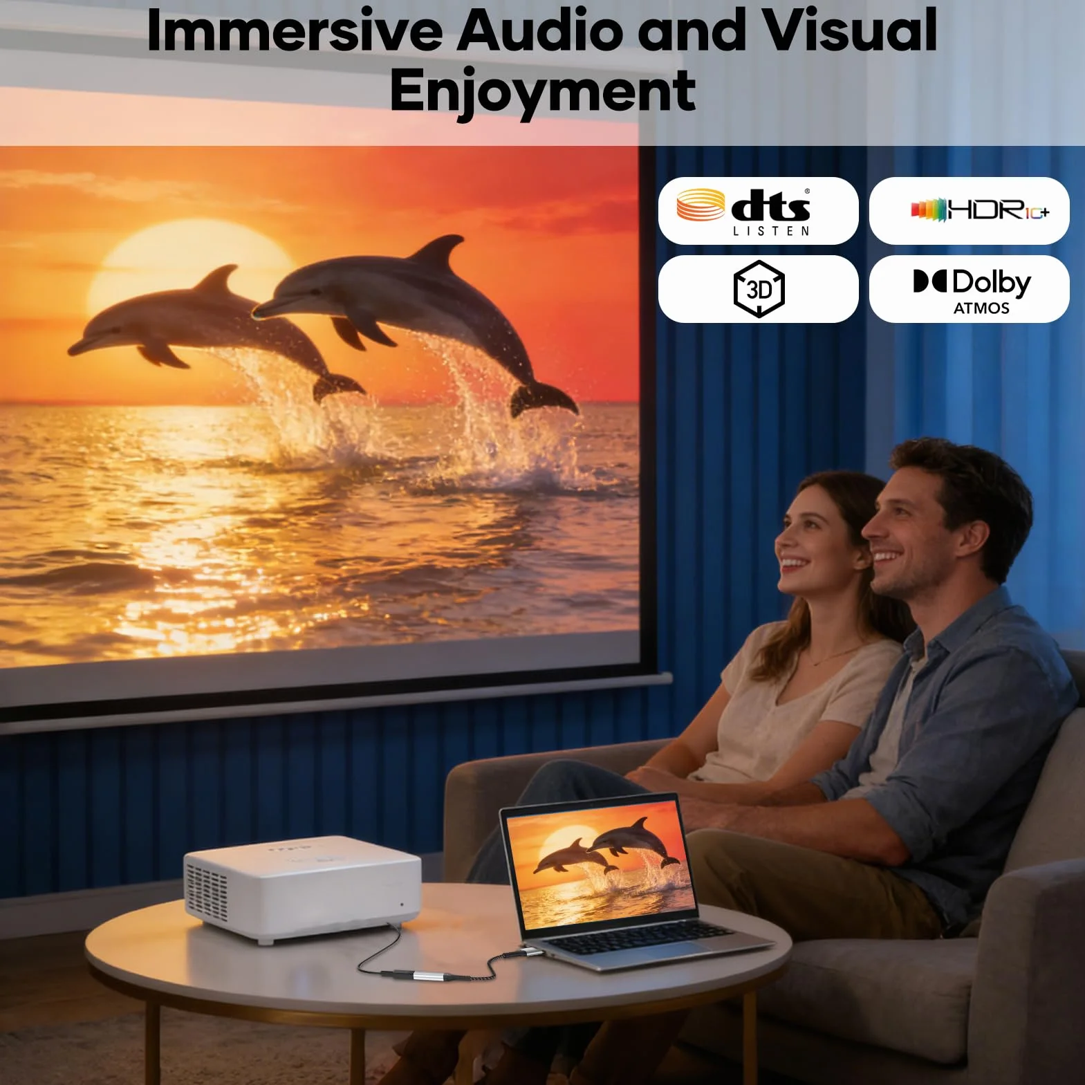 4K Adaptateur DisplayPort vers HDMI, Convertisseur Unidirectionnel DP mâle vers HDMI Femelle Gris