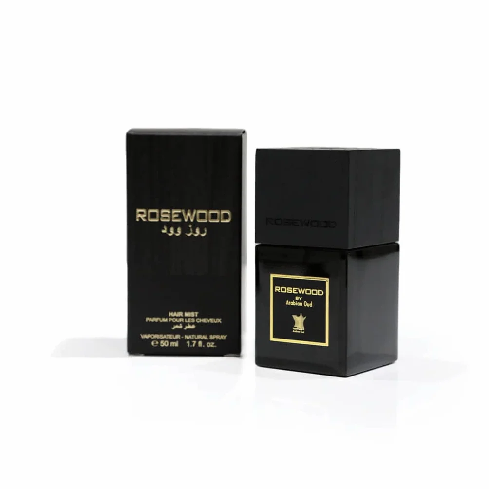Arabian Oud Hair Mist ROSEWOOD 50 ml Parfum pour cheveux Fruits rouges Rose bulgare Vanille Madagascar