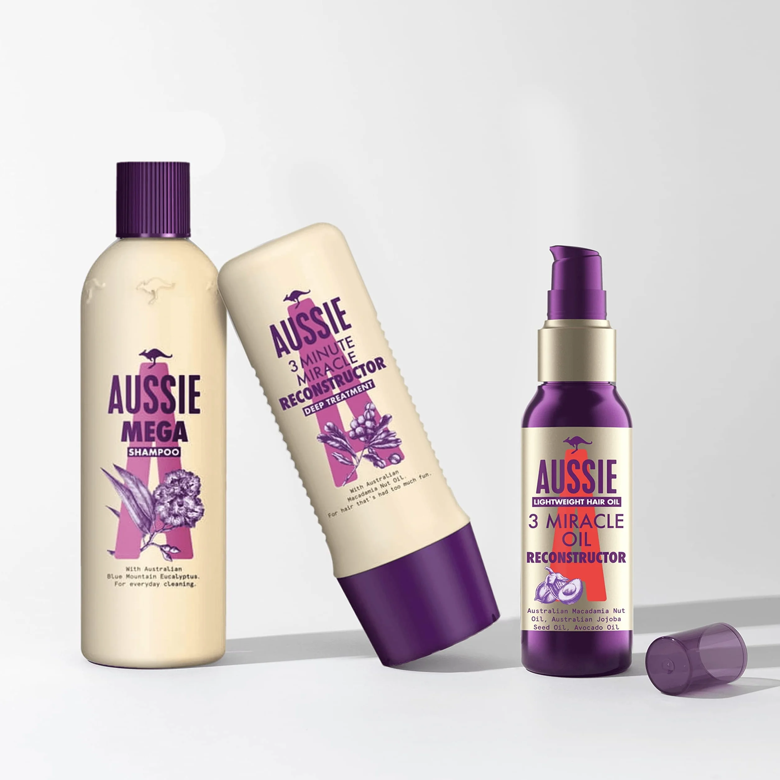 Aussie 3 Minute Miracle Huile réparatrice cheveux 100 ml