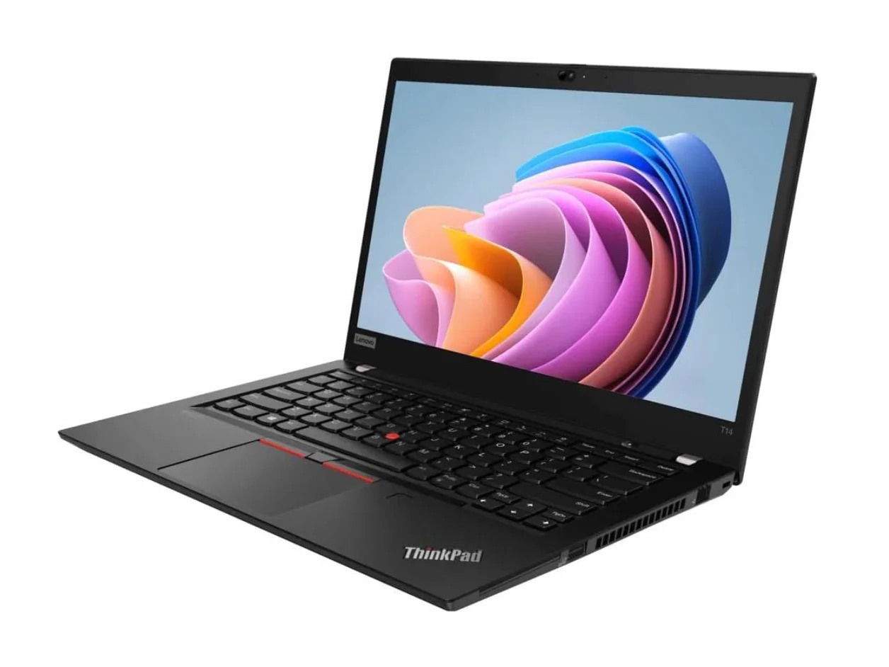 Lenovo ThinkPad T14 Gen 1 14" 1920 x 1080 Full HD AMD Ryzen 5 PRO 4650U Disque dur SSD 256 Go Mémoire 16 Go Windows 11 Pro Webcam Ordinateur portable (reconditionné)
