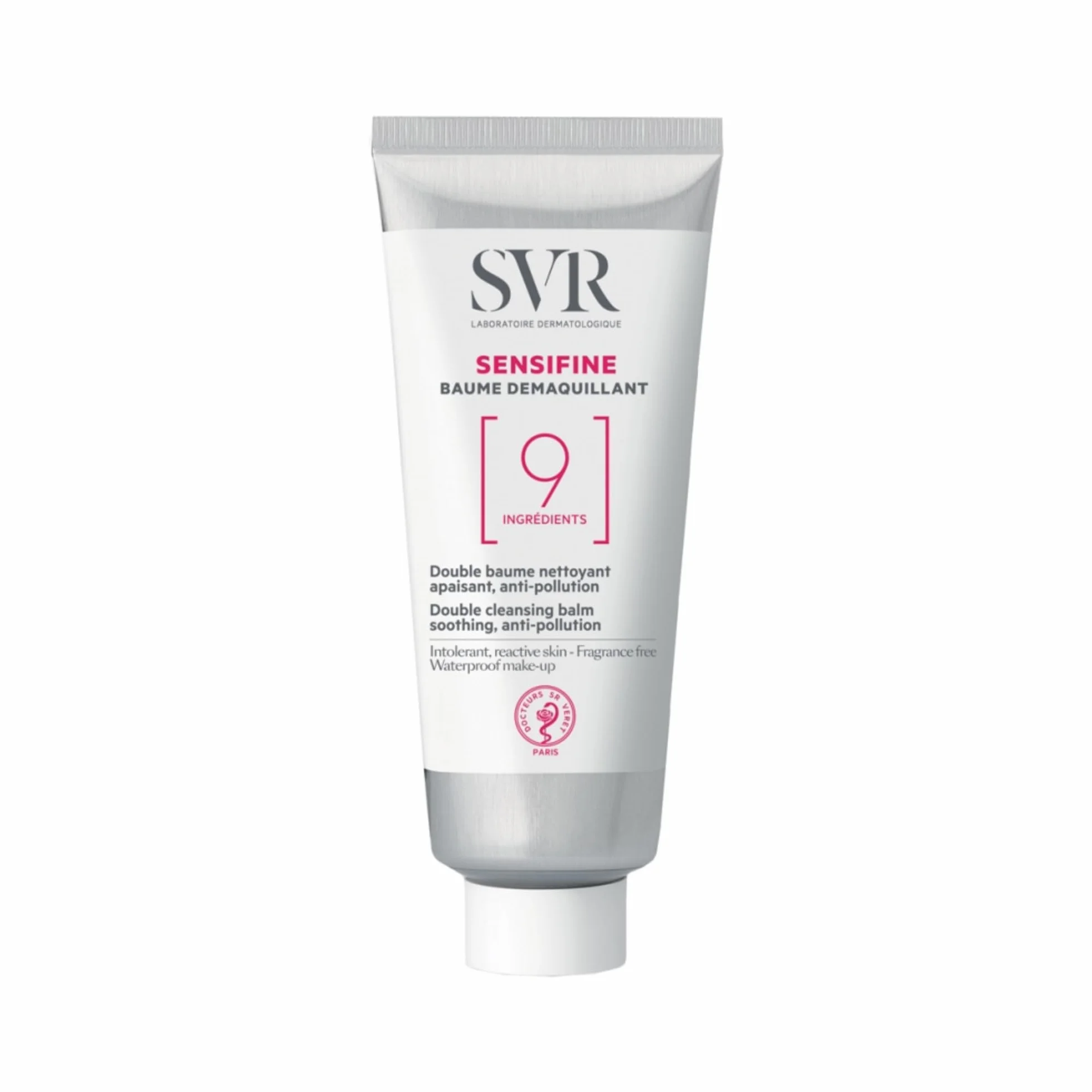 Sensifine Baume Démaquillant 9 Ingrédients Waterproof Peaux Sensibles Lot de 2x100g