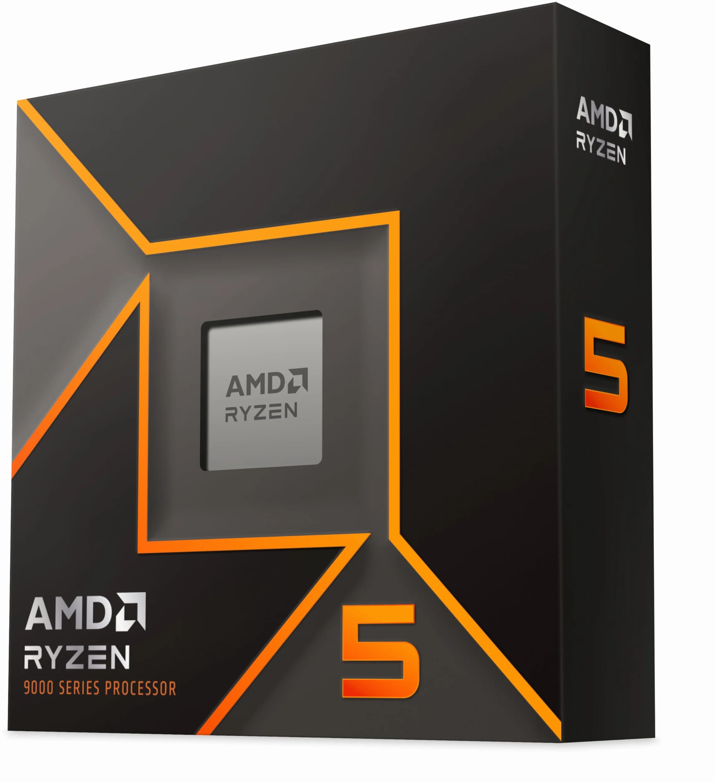 AMD Ryzen 5 9600X Processeur 6 Cœurs 12 Threads 65W TDP Socket AM5 Cache 38Mo 5.4 GHz Boost Sans Ventilateur