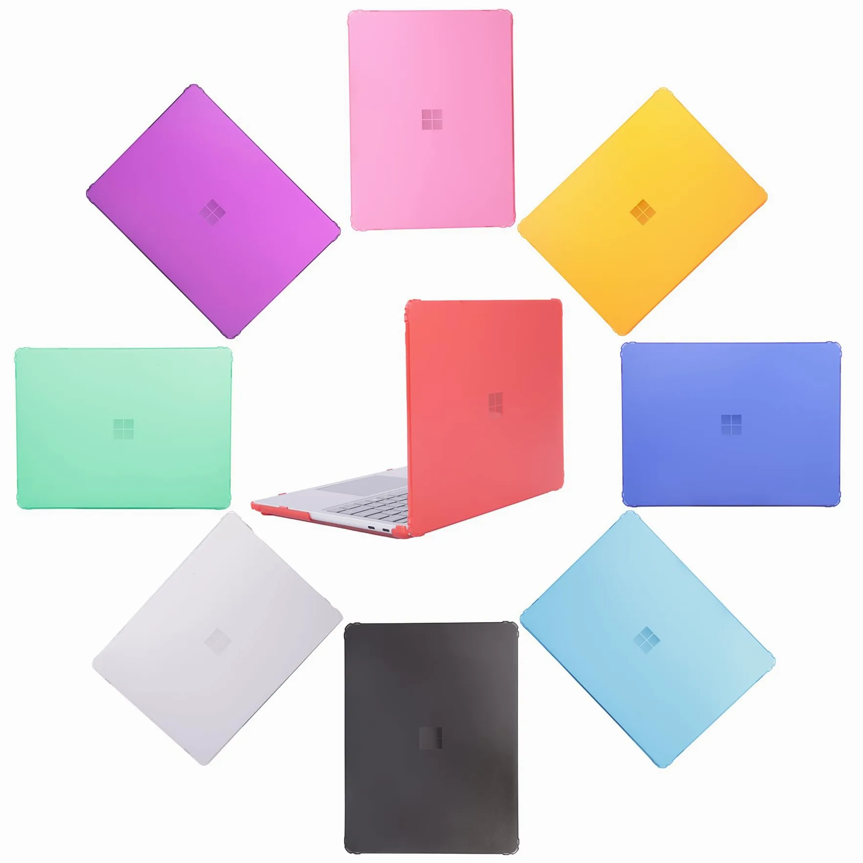 mCover Étui uniquement compatible avec Microsoft Surface Laptop 13 Windows 2025+ 13" (modèle # 2095) avec processeur Snapdragon et Copilot+ (ne convient pas aux autres ordinateurs portables Surface