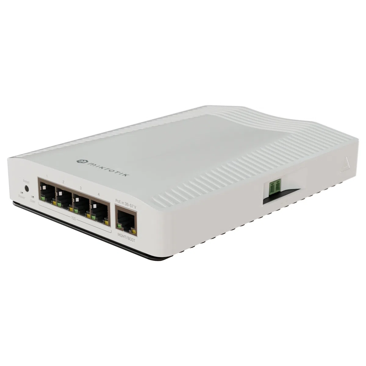 Mikrotik Crs304-4xG-In - Switch - 4 X 1/2,5/5/10gbasE-T + 1 X 10/100/1000 (poe) - Desktop - Poe (crs304-4xG-In)