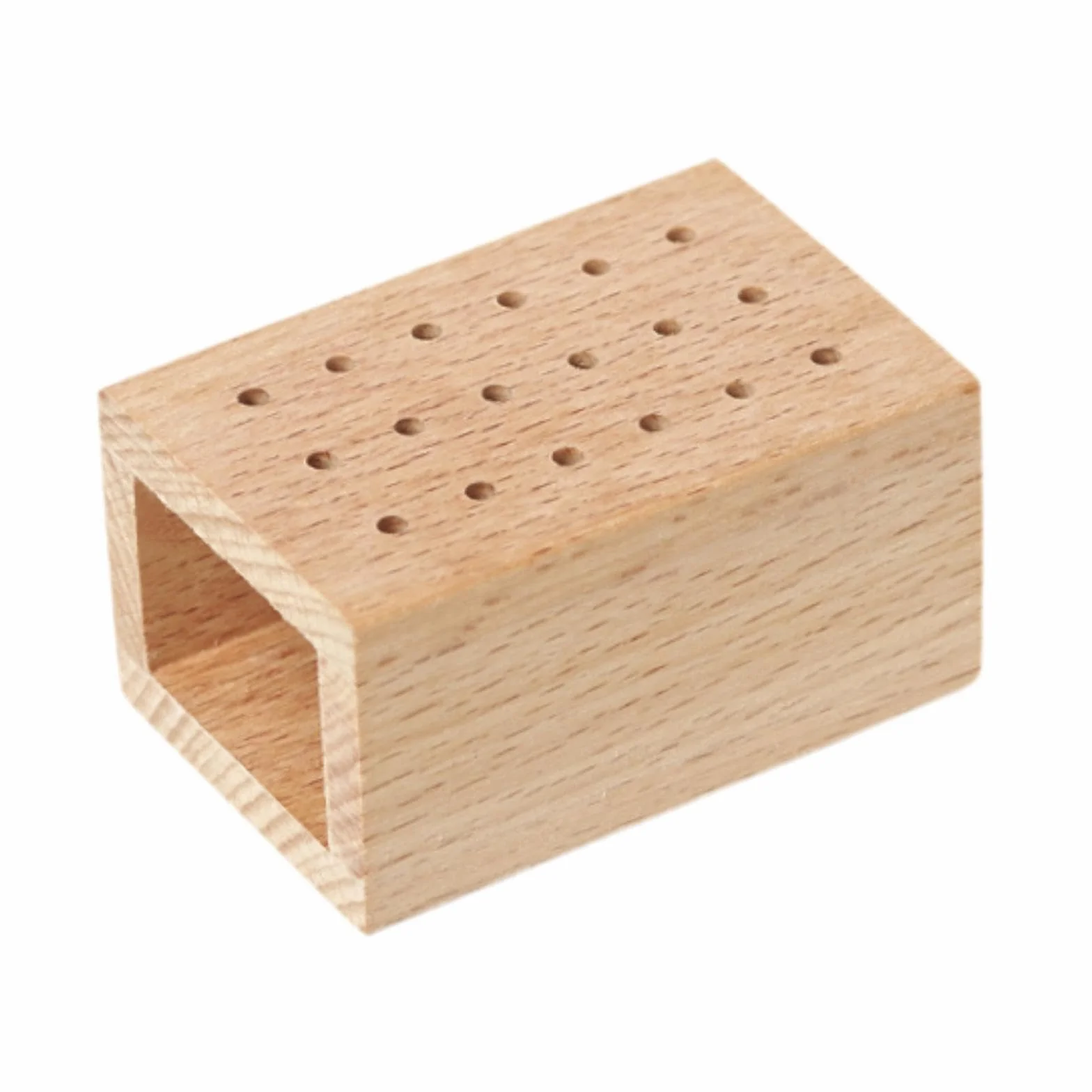 Organisateur d'embouts à ongles en bois, porte-outils manucure, boîte de rangement