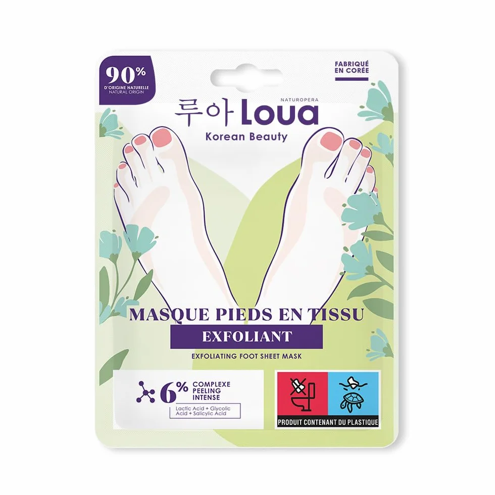 Masque Pieds Exfoliant K Beauty Beauté Coréenne Pieds Lisses