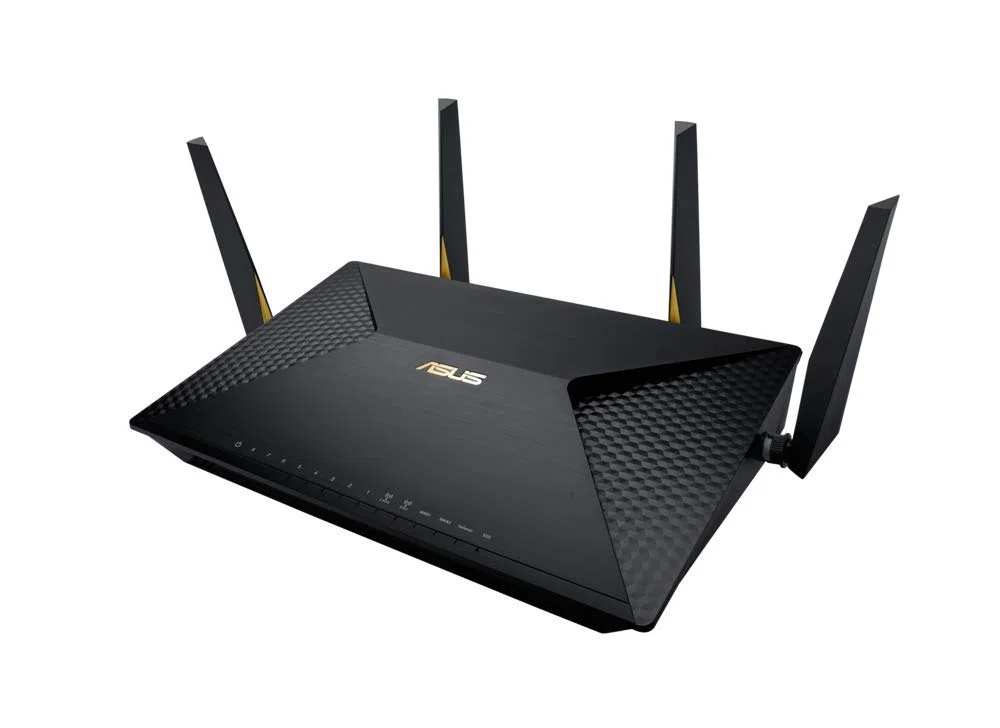 ASUS BRT-AC828 - Routeur Wi-FI Professionnel AC 2600 Mbps Mu-mimo Jusqu'à 250 Appareils Connectés Dual-wan 2g avec Support VPN et Sécurité Aiprotection à Vie et Filtrage des Contenus Trendmicro