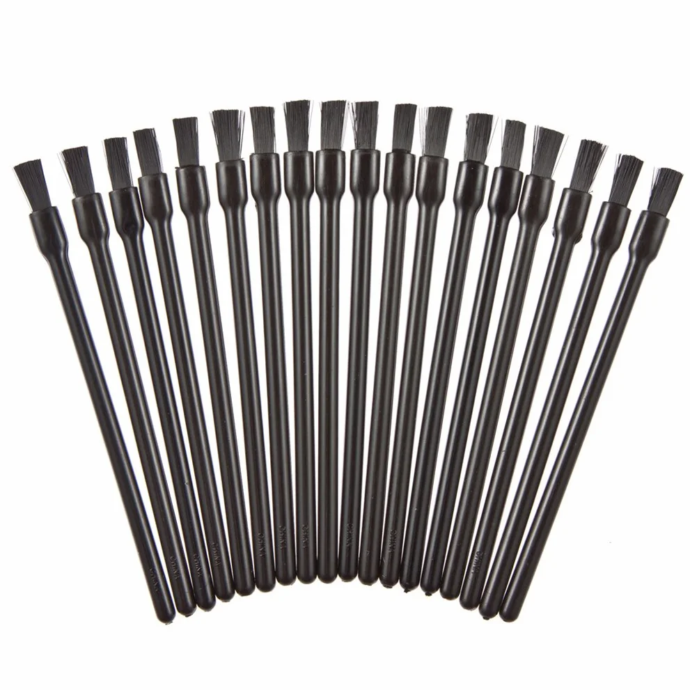 100 Pièces Pinceaux à Lèvres Jetables Kits d'Outils Maquillage Noir