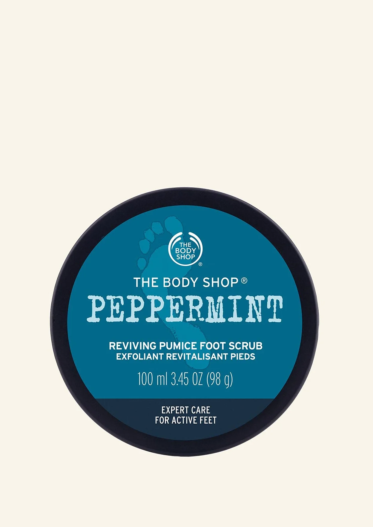 Peppermint Smoothing Pumice Foot Scrub 100ml Gommage Lissage Ponce Pied de Menthe Poivrée