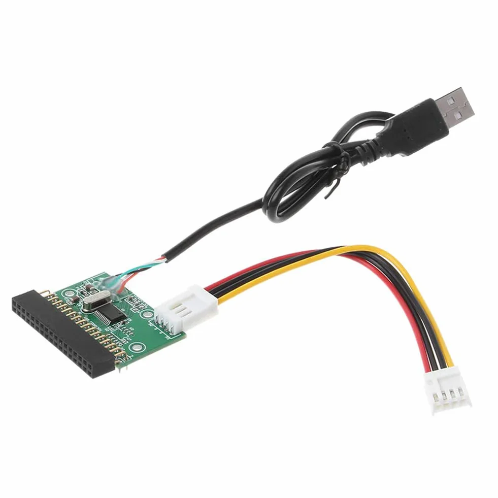 Adaptateur connecteur lecteur disquette 34 broches vers USB 1,44 Mo 8,9 cm