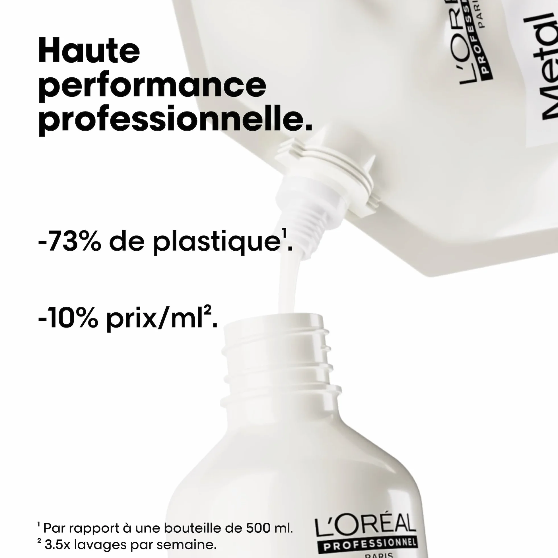 L'OREAL PROFESSIONNEL Metal Detox Crème Lavante Shampoing Anti-Casse Anti-Metal Recharge 500 ml