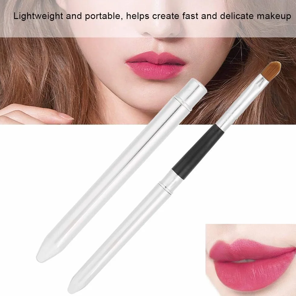 Pinceau à lèvres rétractable professionnel outil maquillage cosmétique