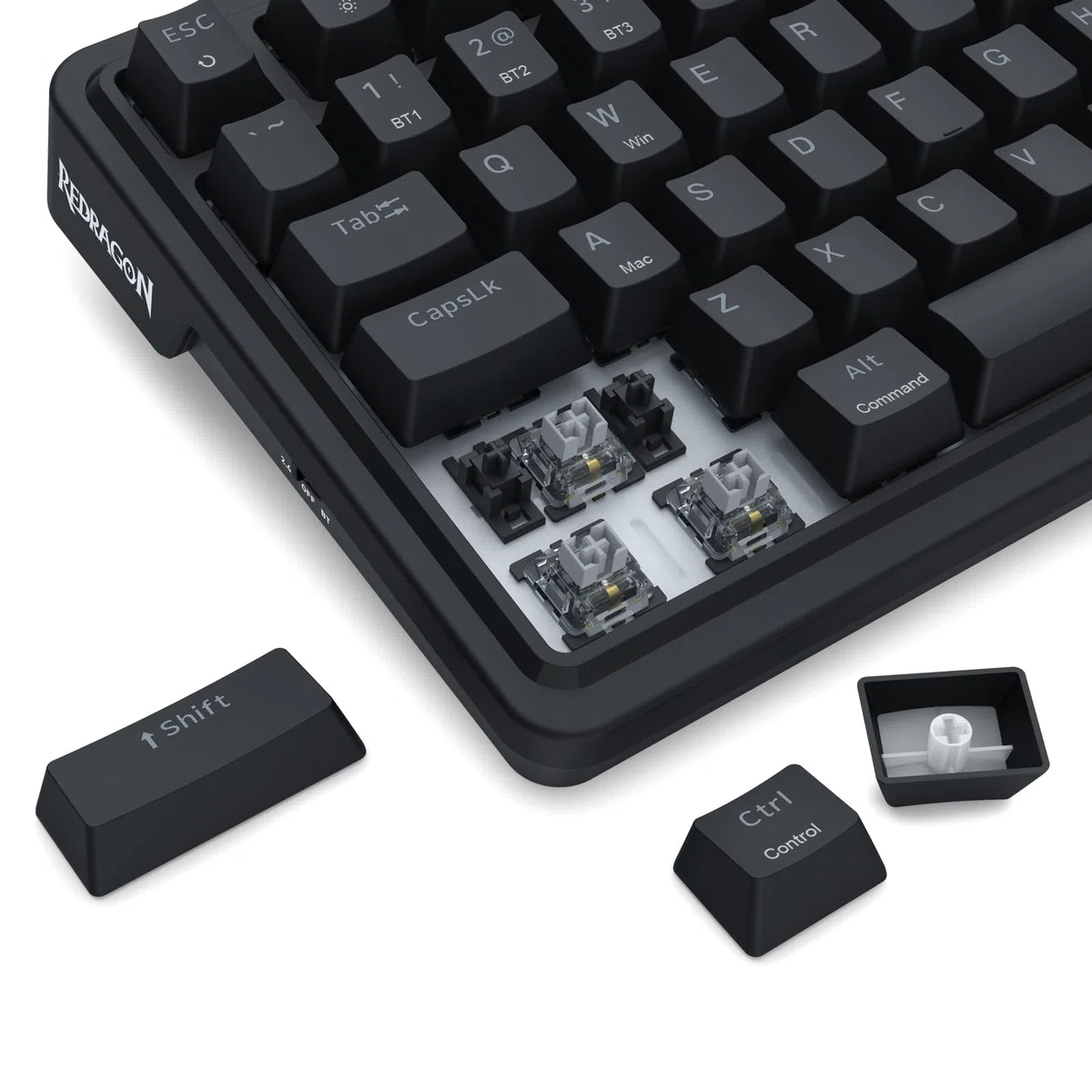 Redragon K719 Clavier sans Fil Gasket Ecran TFT 95 Touches Molette