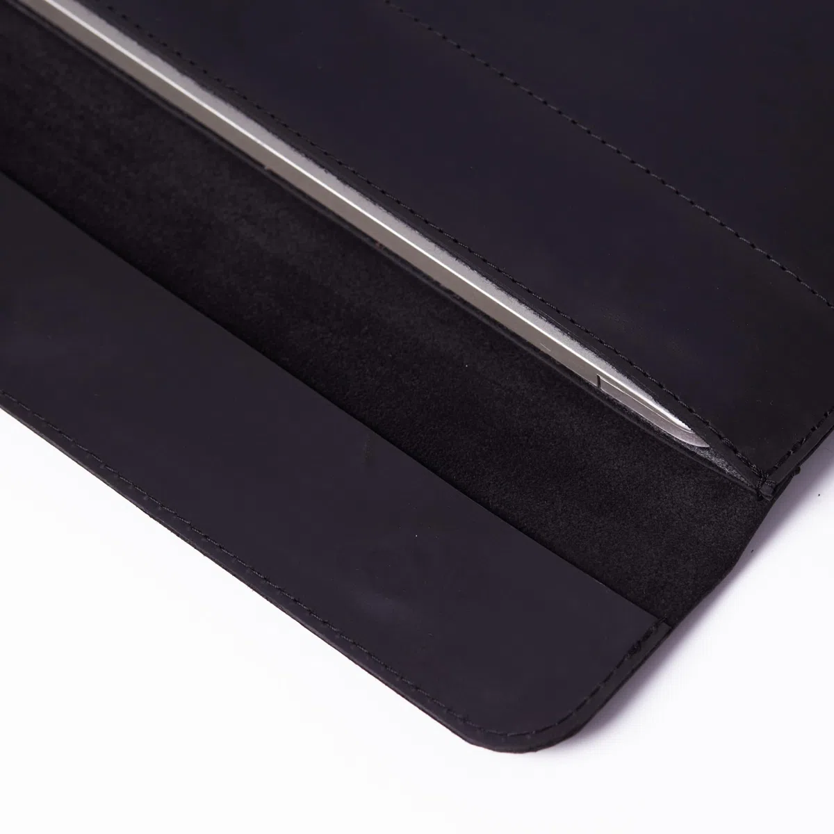 Neo Housse en cuir noir pour ordinateur portable 13" fabriquée pour MacBook Air 13" – Étuis de protection compatibles avec MacBook 13" NEO, noir