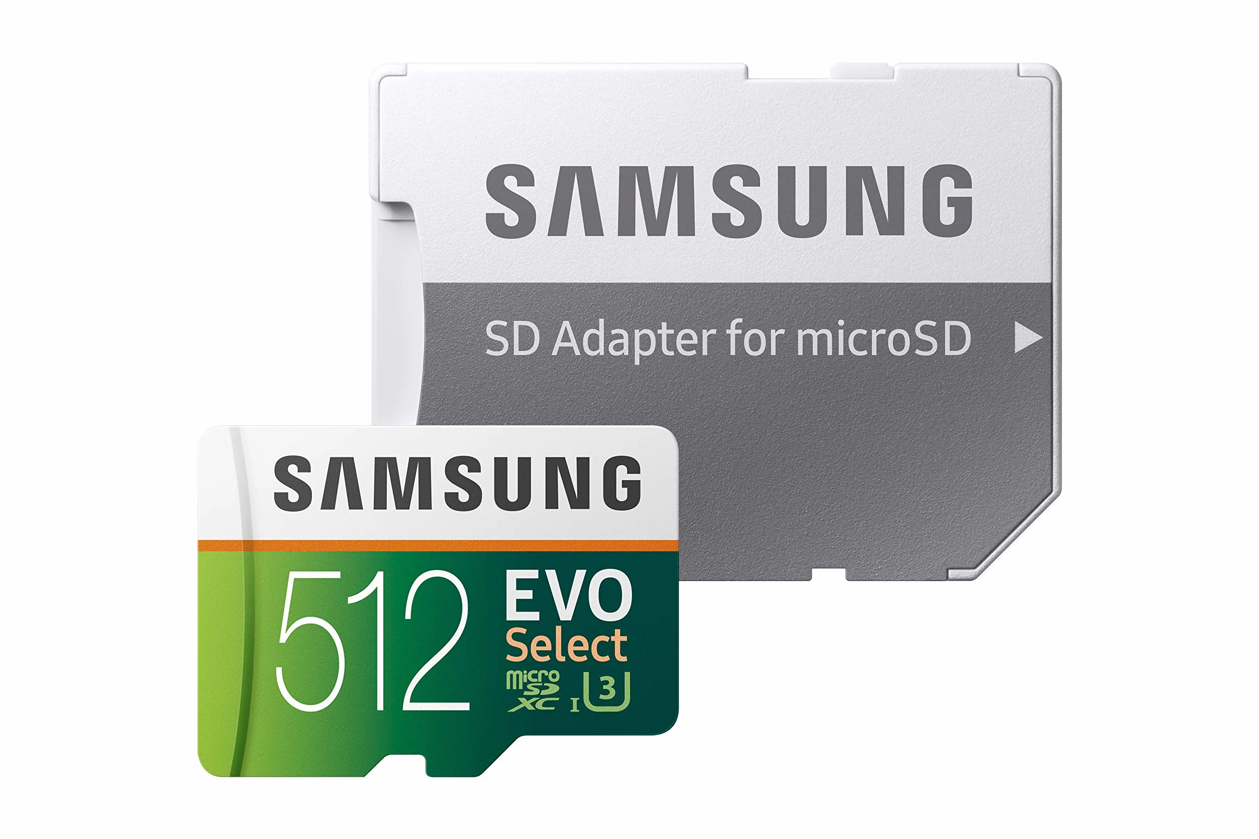 Samsung Evo Select Micro SD Carte mémoire 512 Go