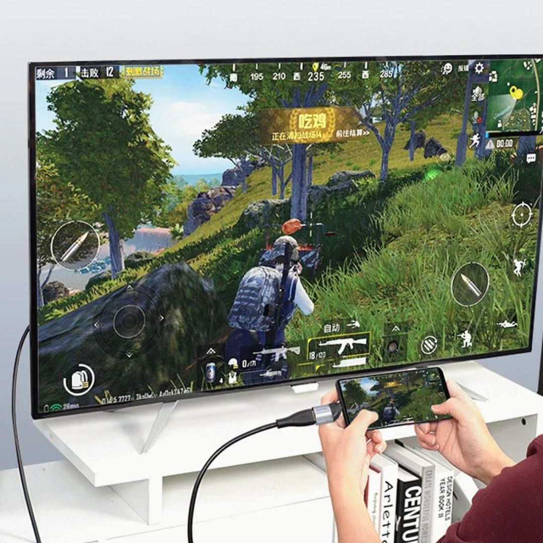 Câble adaptateur USB C vers DisplayPort HDMI VGA Mini-DP LAN 4K 60 Hz