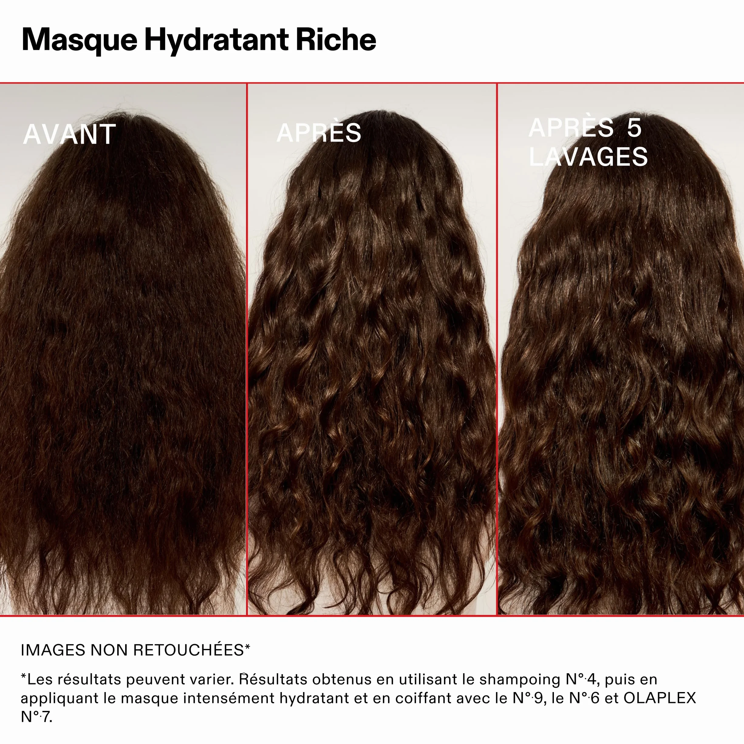 Olaplex Masque hydratant riche pour cheveux secs à épais