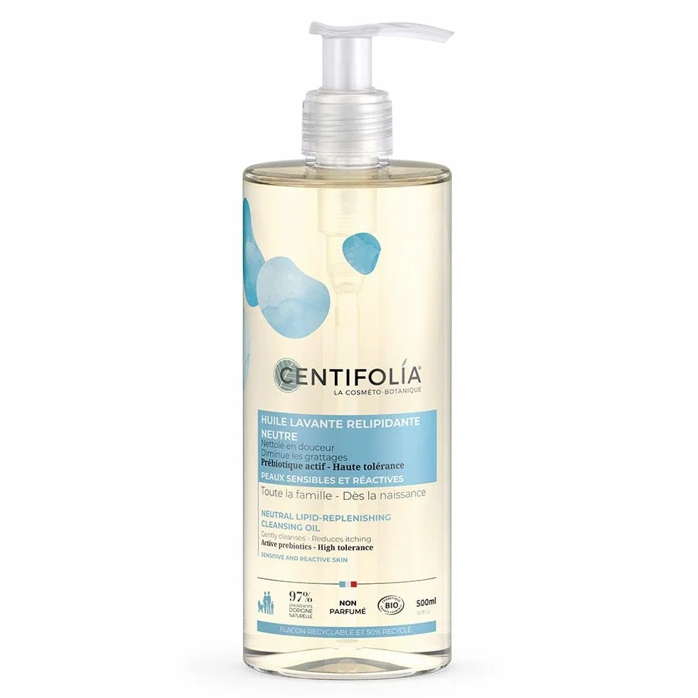Centifolia Huile Lavante Relipidante Neutre 500 ml Peaux Sensibles