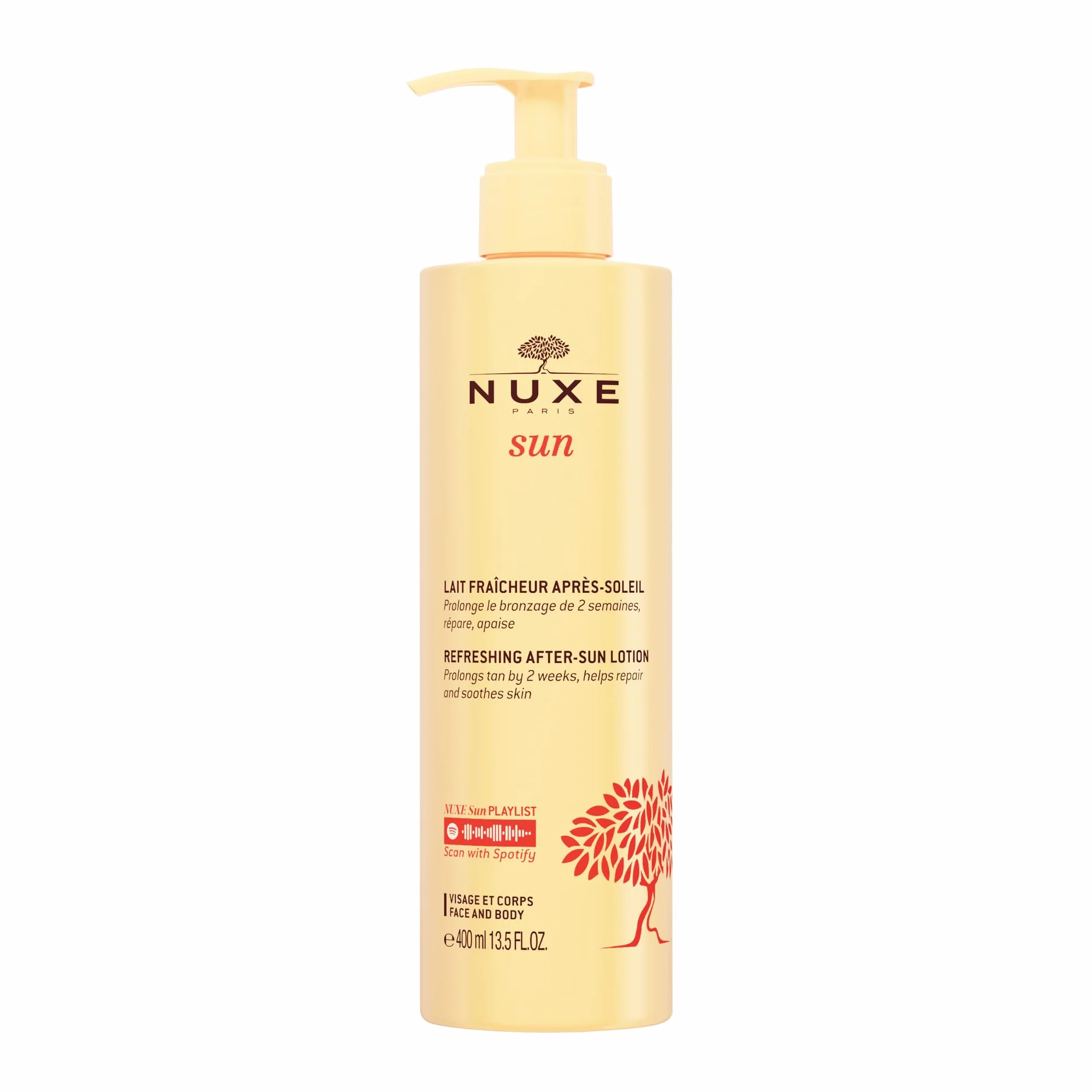 Nuxe lait fraîcheur après-soleil visage et corps 400ml