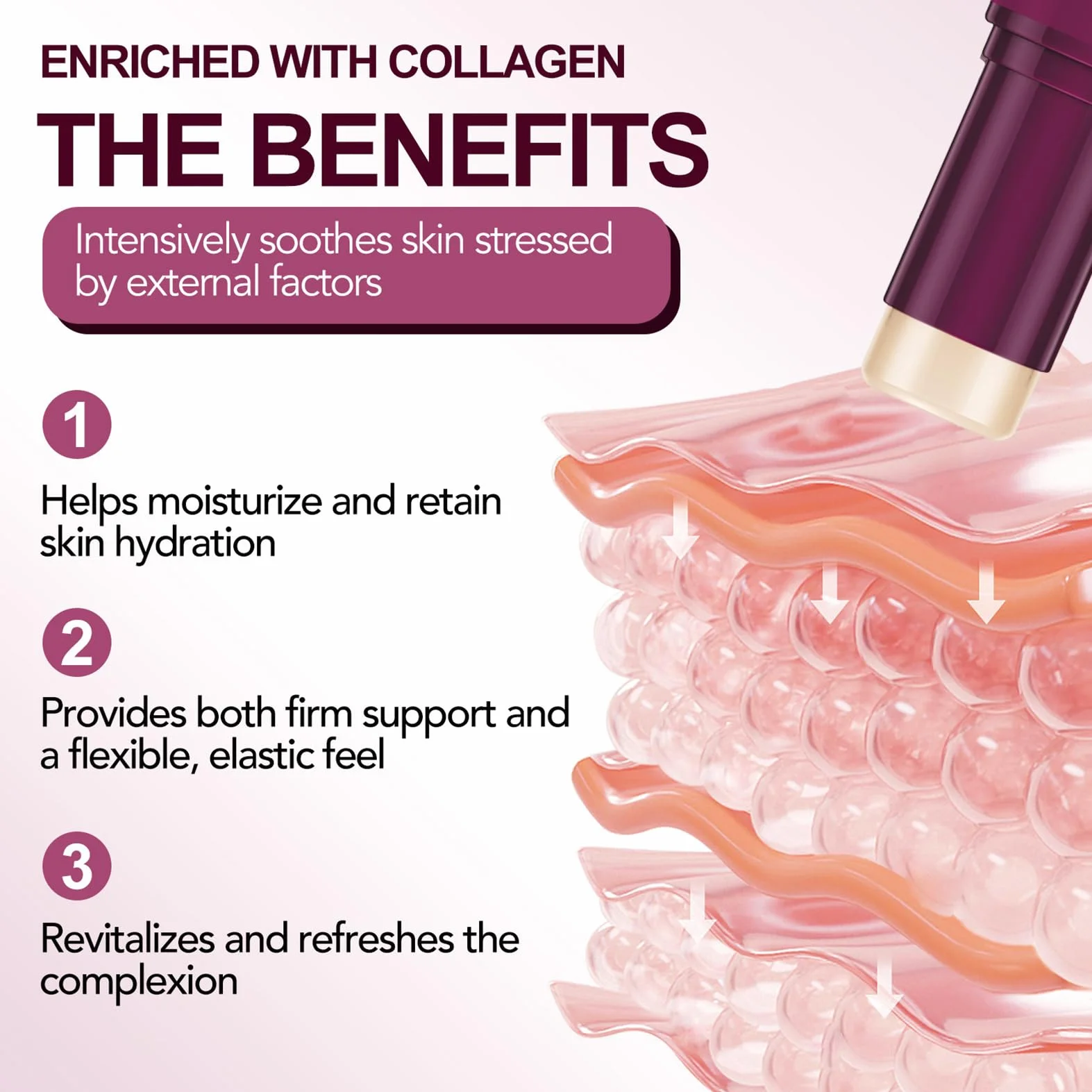 Cemenrete Calcium Volume Multi Balm Stick Crème contour des yeux anti-âge rides