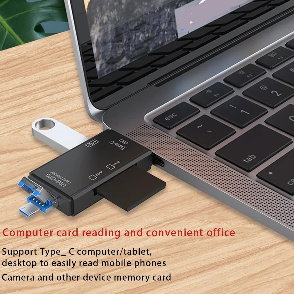 Lecteur de carte mémoire USB 3.0 pour appareil photo numérique