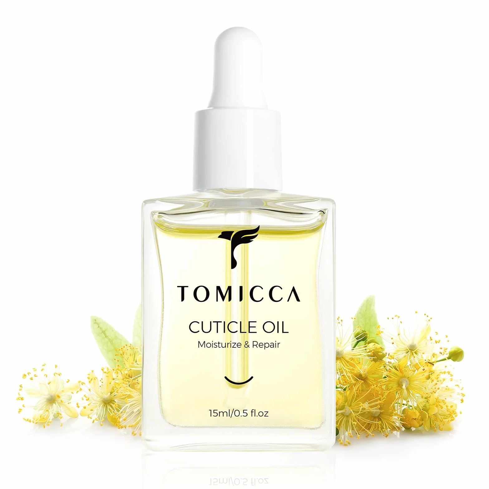 TOMICCA Huile Cuticules Ongles 15ml Nagelöl Pflege pour Nägel & Nagelhaut Bio-Ölen Vitamine E Ongles Fins Geißblatt