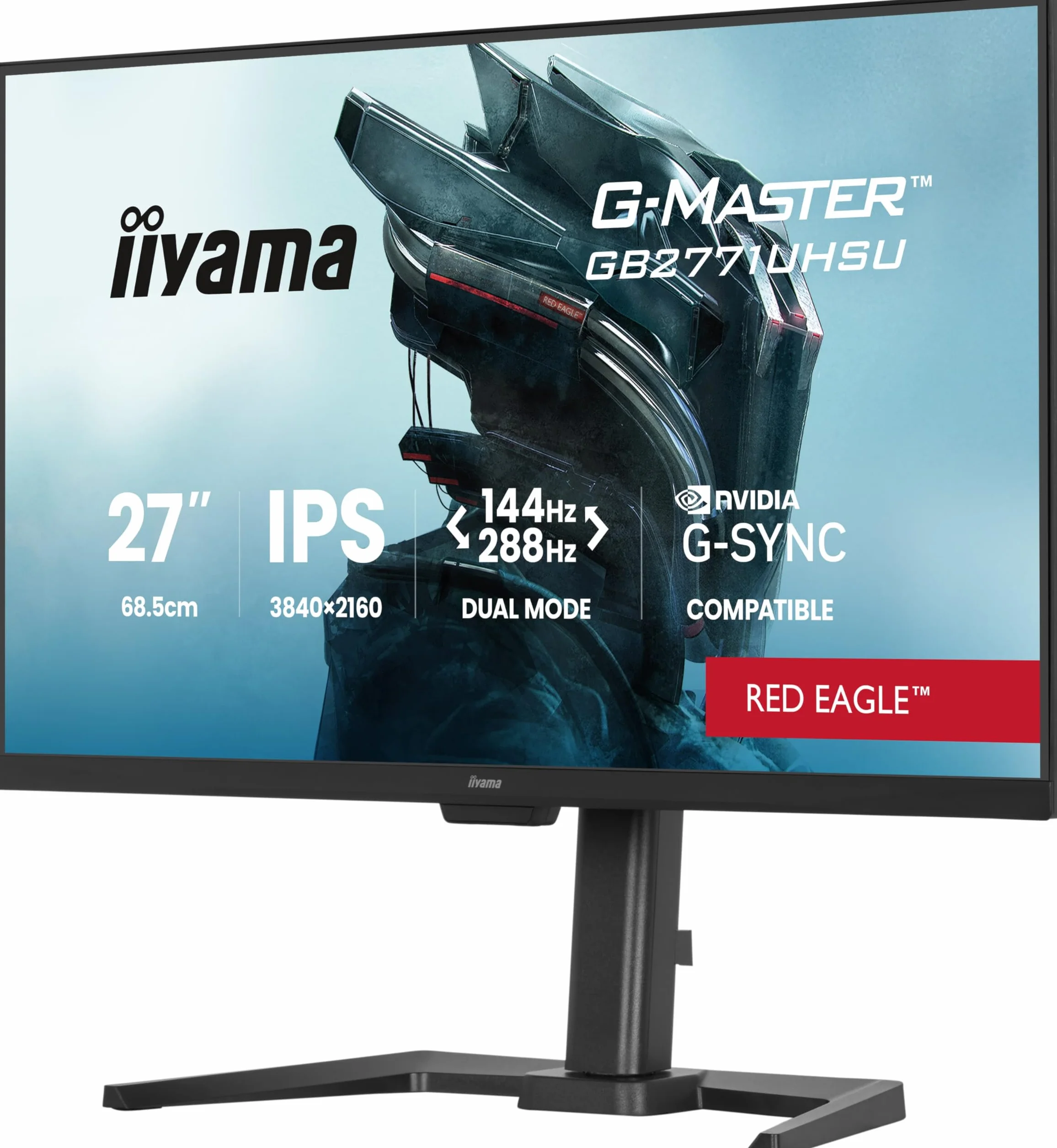 Iiyama G-Master Red Eagle Gb2771uhsU-B1 - LeD-Monitor - Gaming - 68.6 Cm (27")