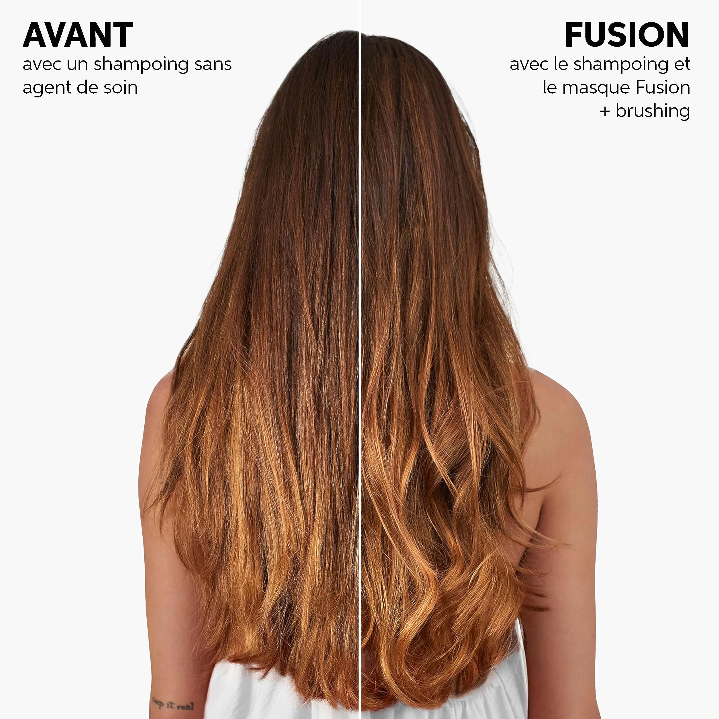 Wella Professionals Fusion Masque Réparation Intense Masque Nourrissant Cheveux Secs Abîmés 500ml