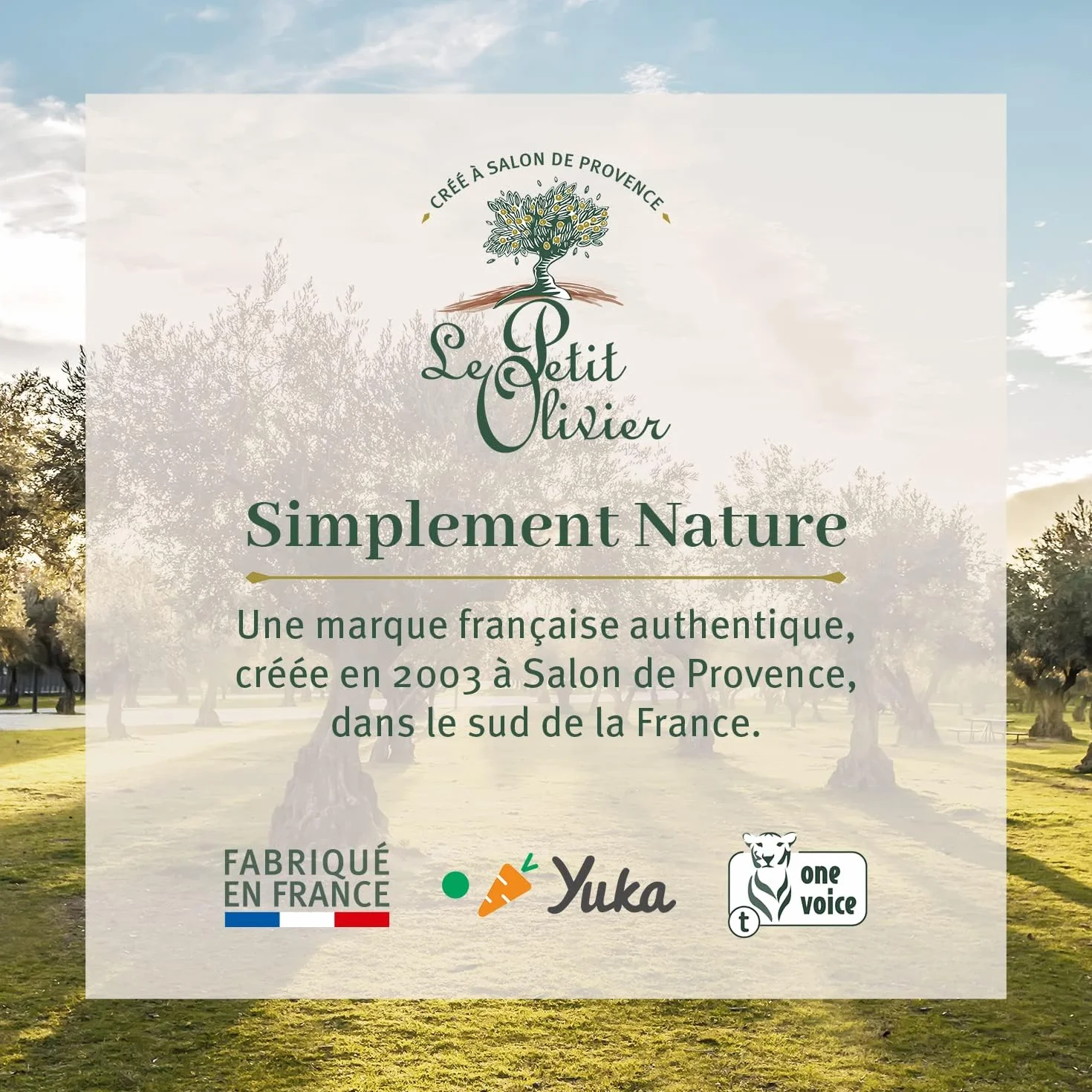 LE PETIT OLIVIER Shampooing Baume Soin Réparateur Karité Macadamia Nourrit Répare Cheveux Très Secs Frisés sans Silicone Sulfate Fabriqué France 250ml