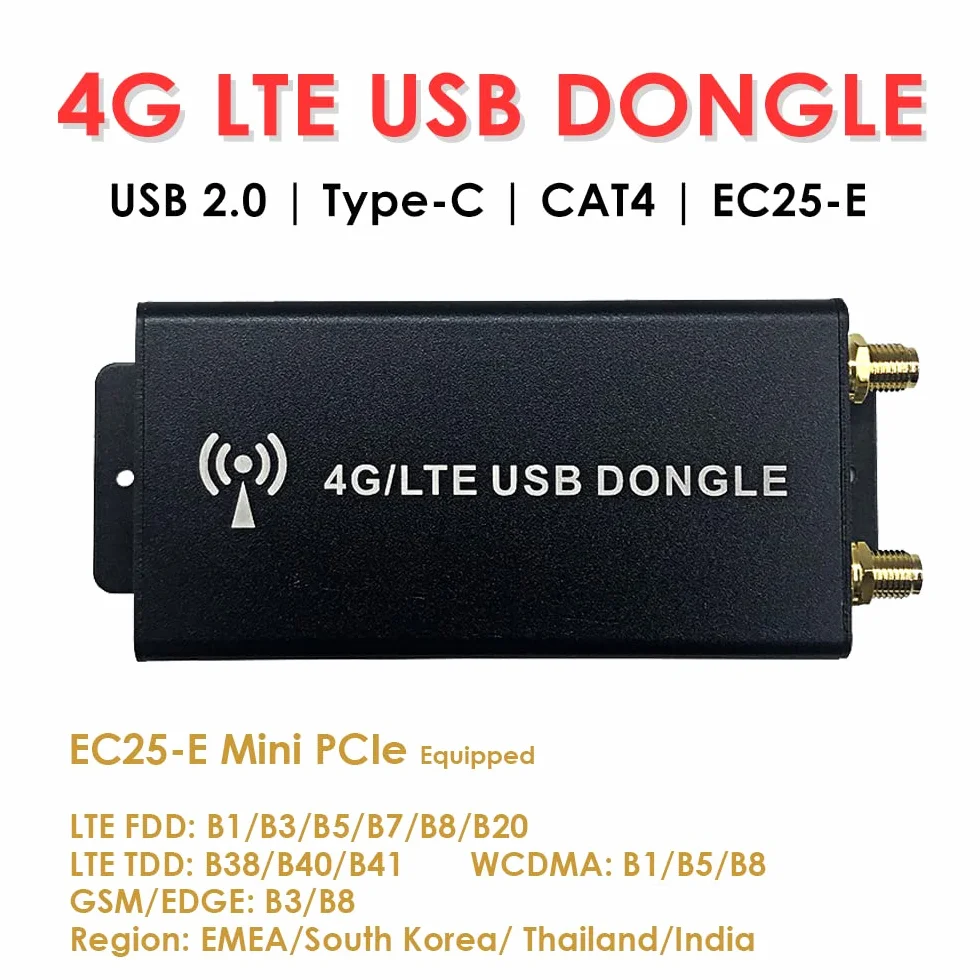 EXVIST Dongle 4G LTE EC25-E Mini PCIe Modem FDD B1/B3/B5/B7/B8/B20