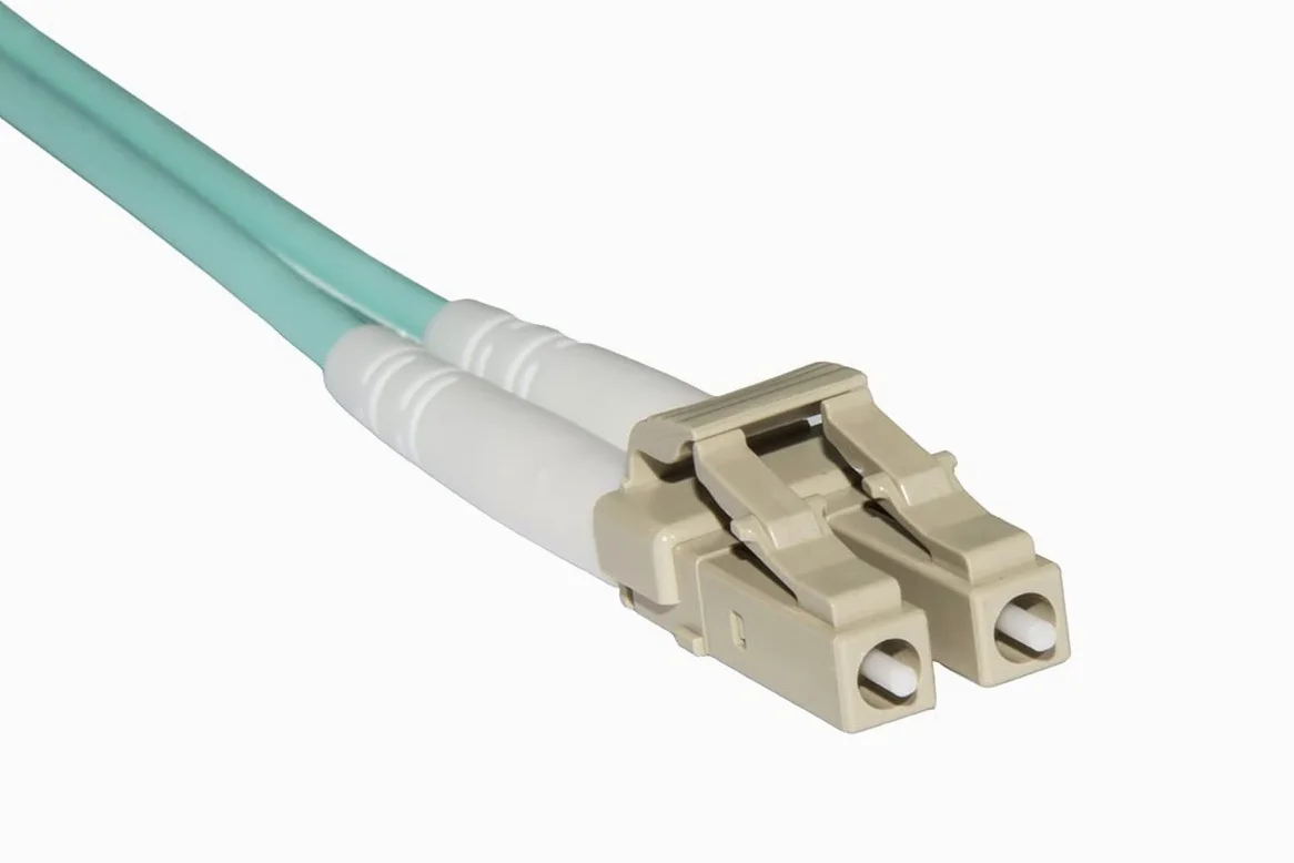 Câble fibre optique multimode LSZH Duplex OM3 50/125, LC-SC, 40 m