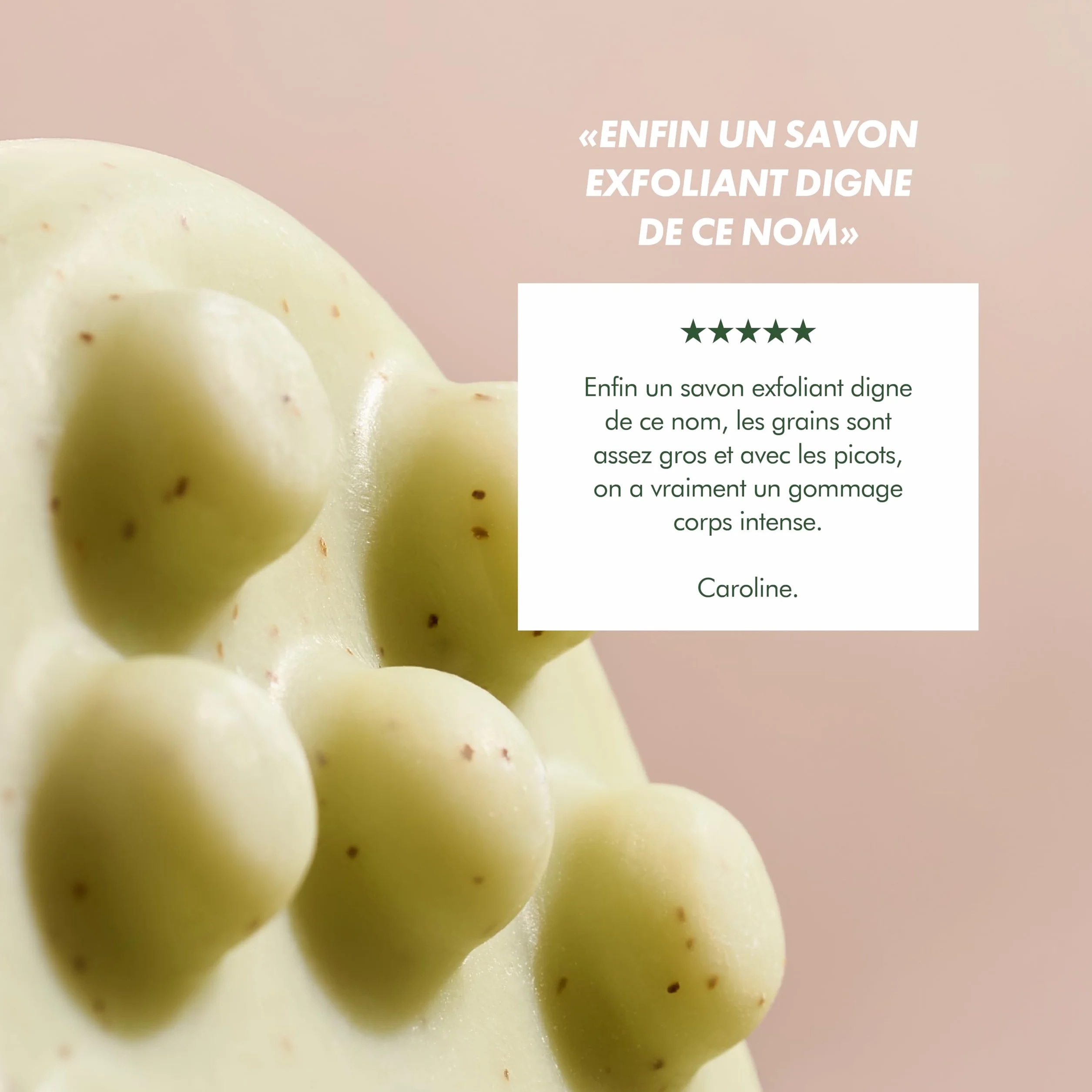 Melvita Savon Exfoliant Lissant Or Végétal 125 g