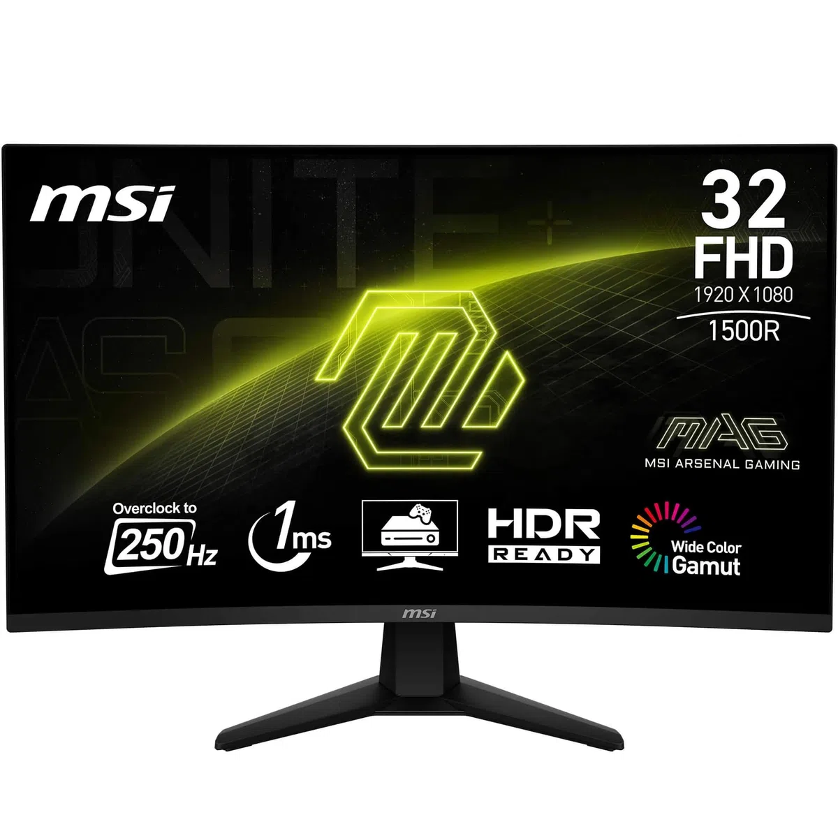 MSI MAG 32C6X Écran Gaming incurvé 31.5" FHD