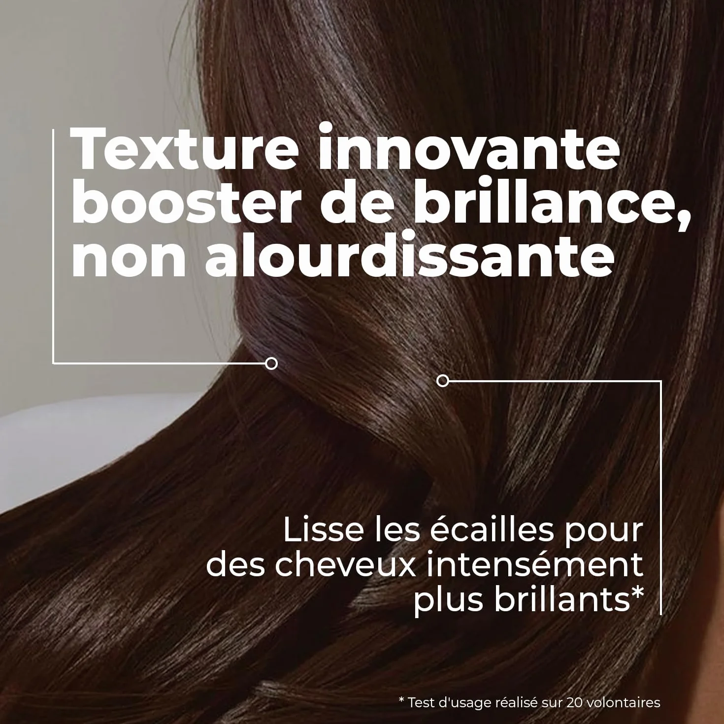 ENERGIE FRUIT Gloss Cherry Masque 2 en 1 Après-Shampoing Brillance Intense sans silicone 200 ml