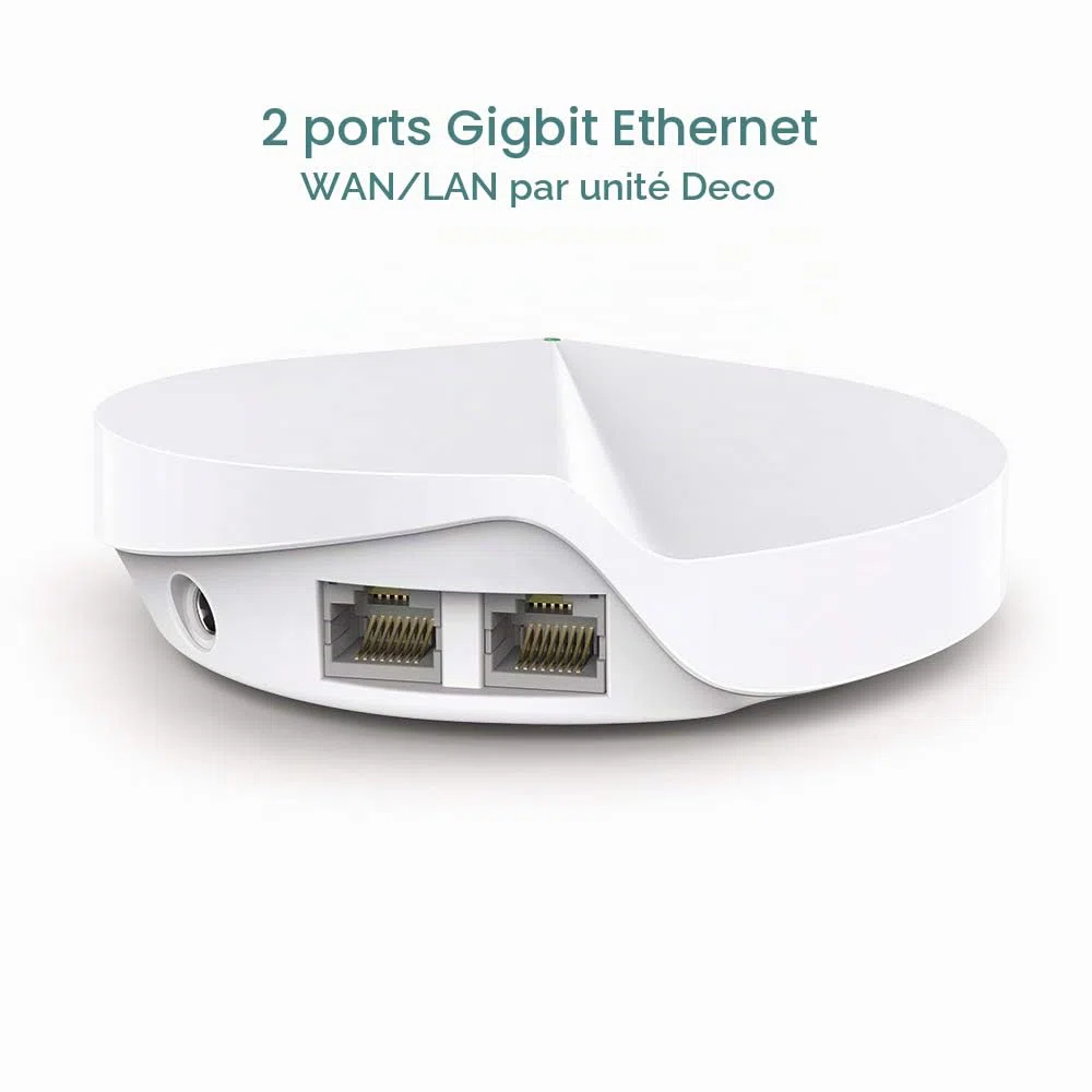TP-Link Deco M5 Whole Home Mesh Wi-FI System, Up to 5500 sq ft Coverage, Compatible with Amazon Echo/Alexa, Antivirus Security Protection and Parental Controls, Pack of 3