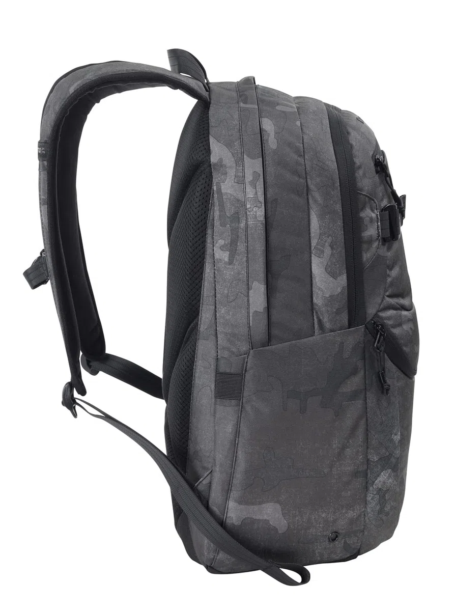 Nitro Future Hero Sac à dos d'écolier avec organiseur et compartiment pour ordinateur portable 17", Camouflage forgé, 35 l, Décontracté