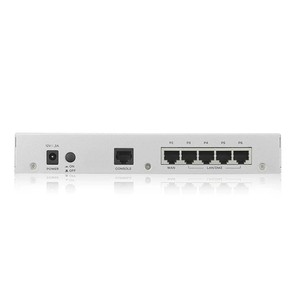 ZYXEL - FIREWALL AND SECURITY ATP 10/100/1000 Version 2 1WAN 4LAN/DMZ Ports 1USB with 1 YR BU