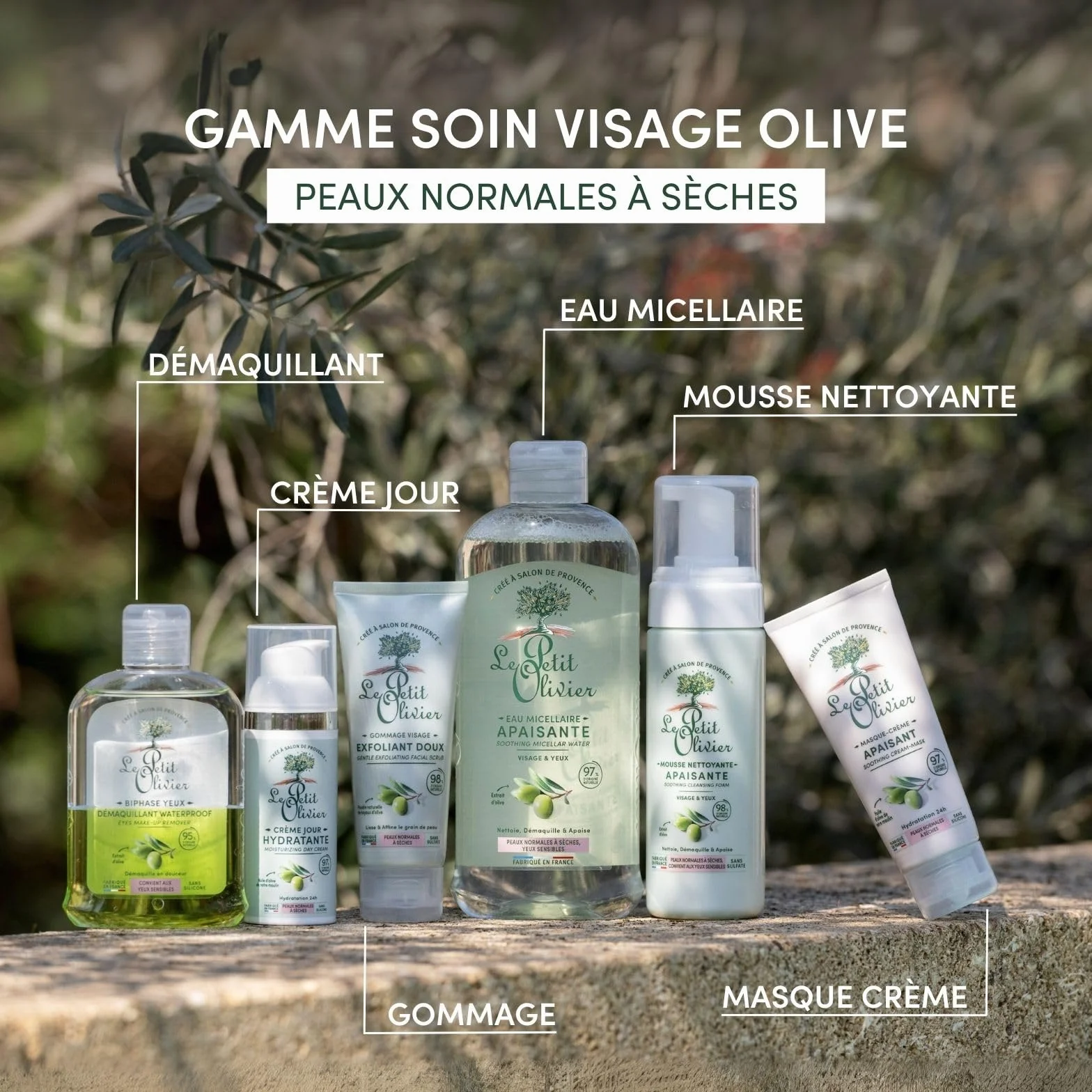 LE PETIT OLIVIER Démaquillant Yeux Waterproof Extrait d'Olive 125 ml
