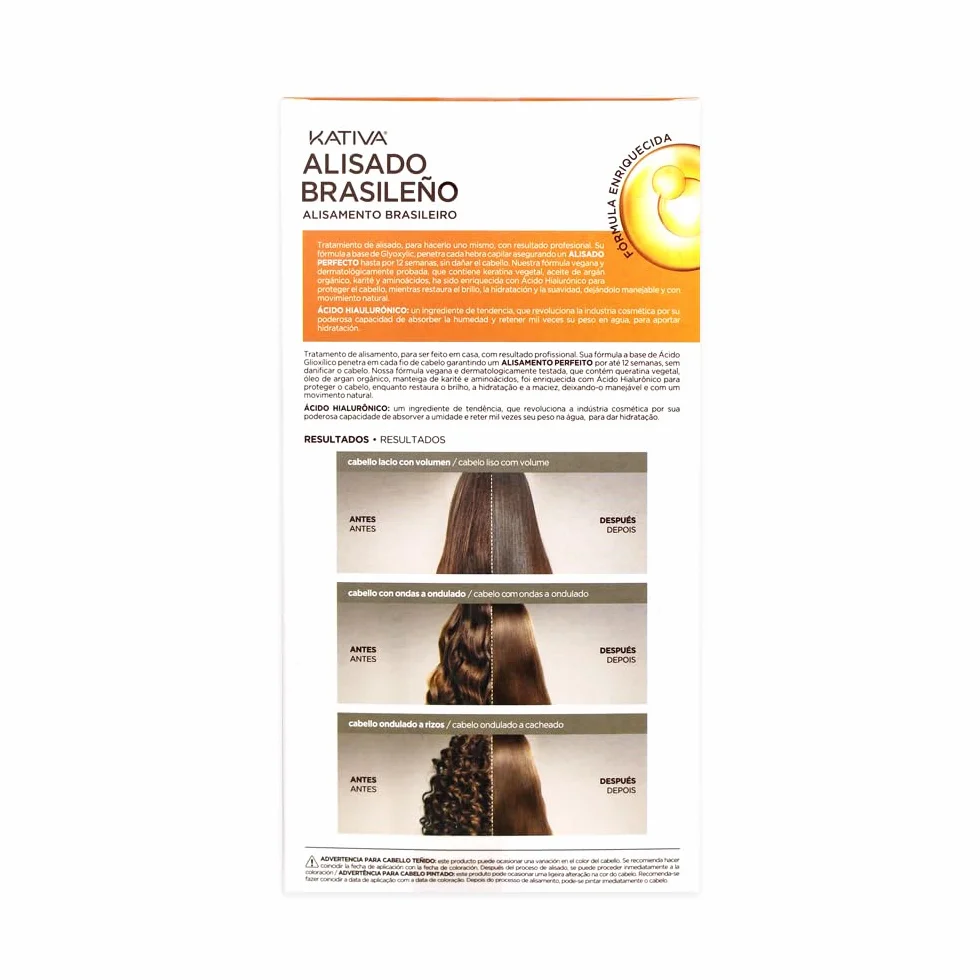 Kativa Kit Alisado Brasileño Hialurónico
