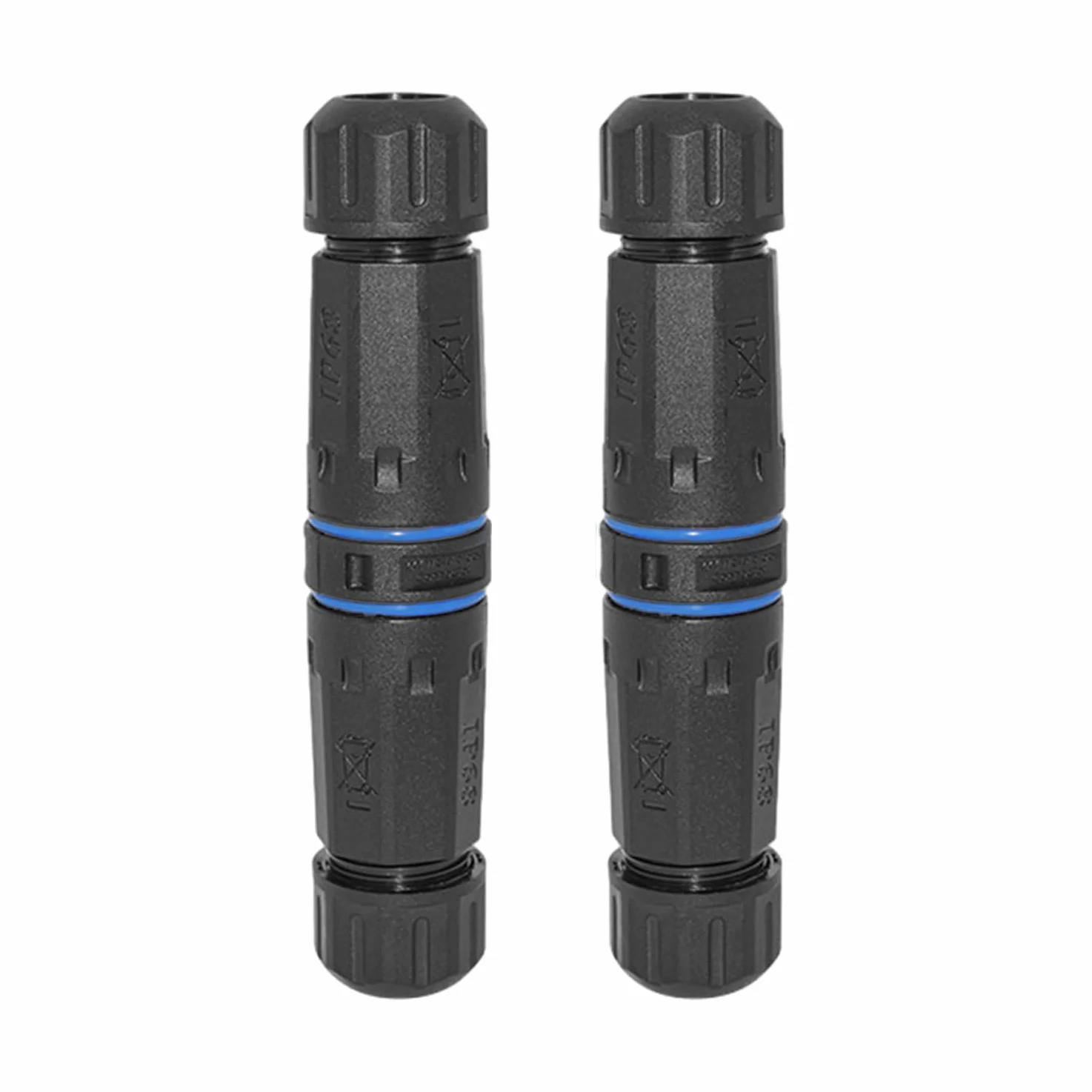 Connecteur étanche en fibre optique LC, rallonge de câble à fibre optique LC, coupleur de câble de fibre optique LC vers LC IP68 (2 pièces femelles)